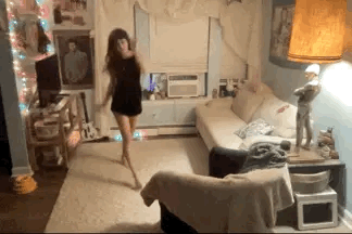 dancing to Interpol in my living room