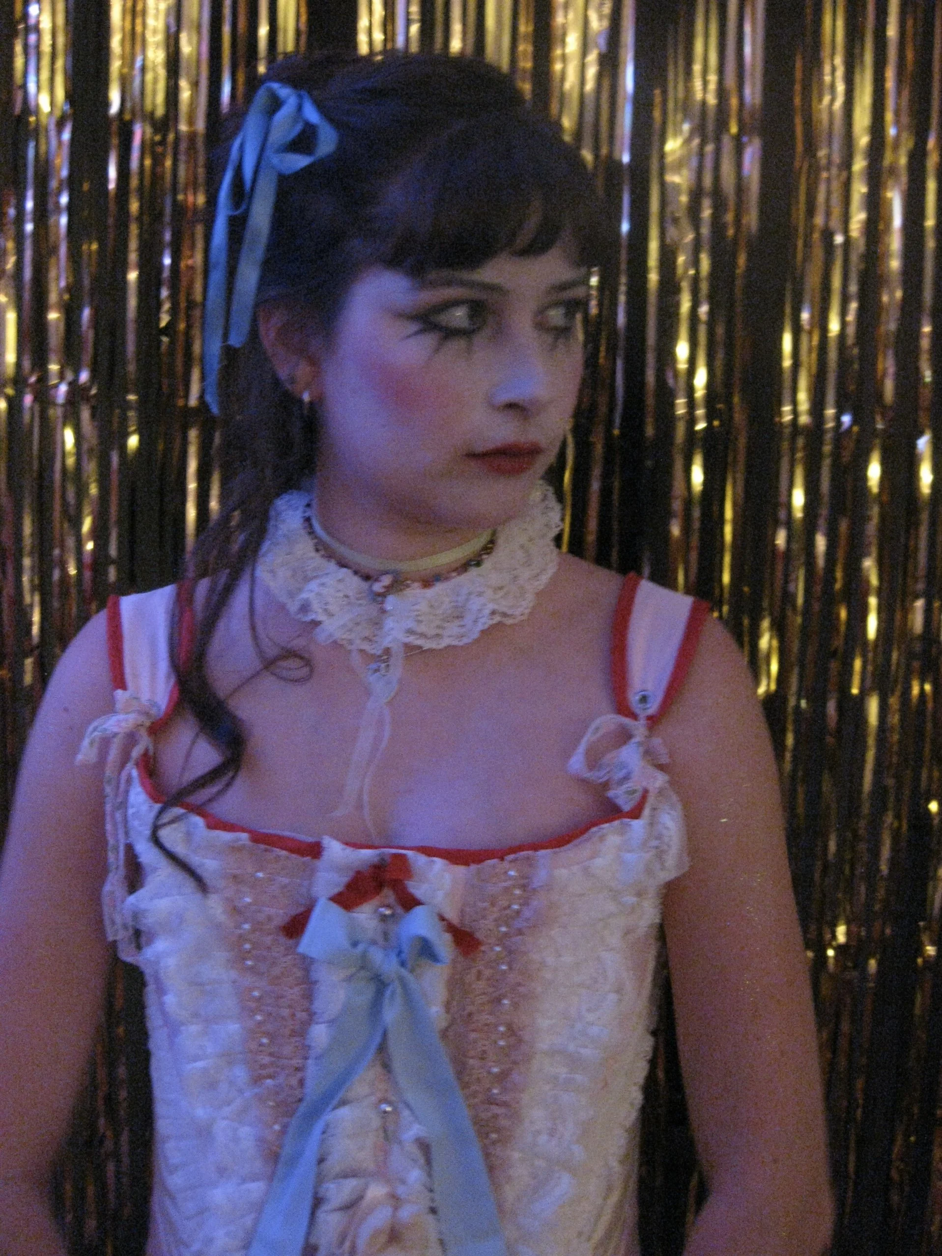 in costume at a birthday party