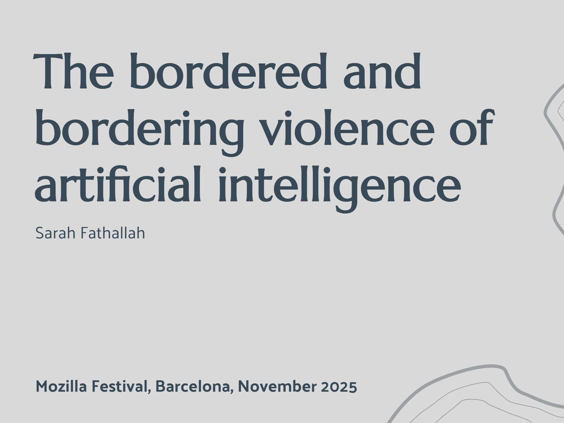 The Bordered and Bordering Violence of Artificial Intelligence