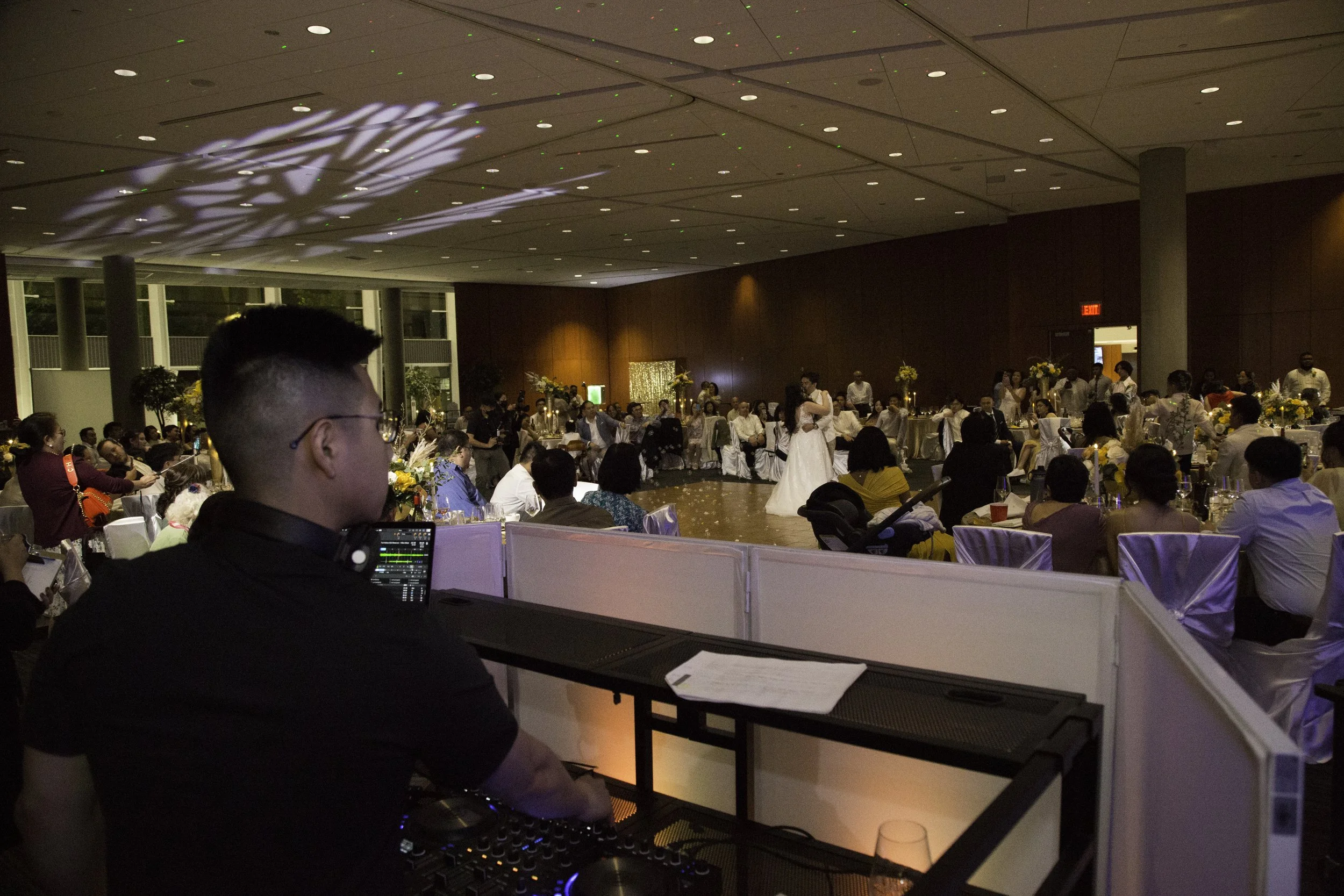 wedding DJ ac events reception cocktail hour ceremony 