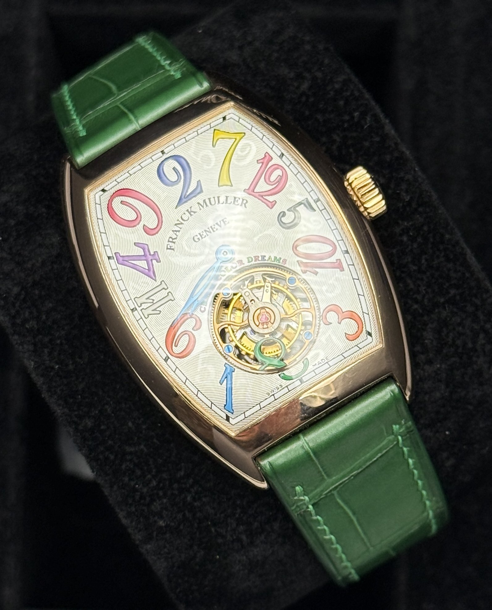 Franck Muller Cintrée Curvex Crazy Hours Tourbillon 7880 T CH