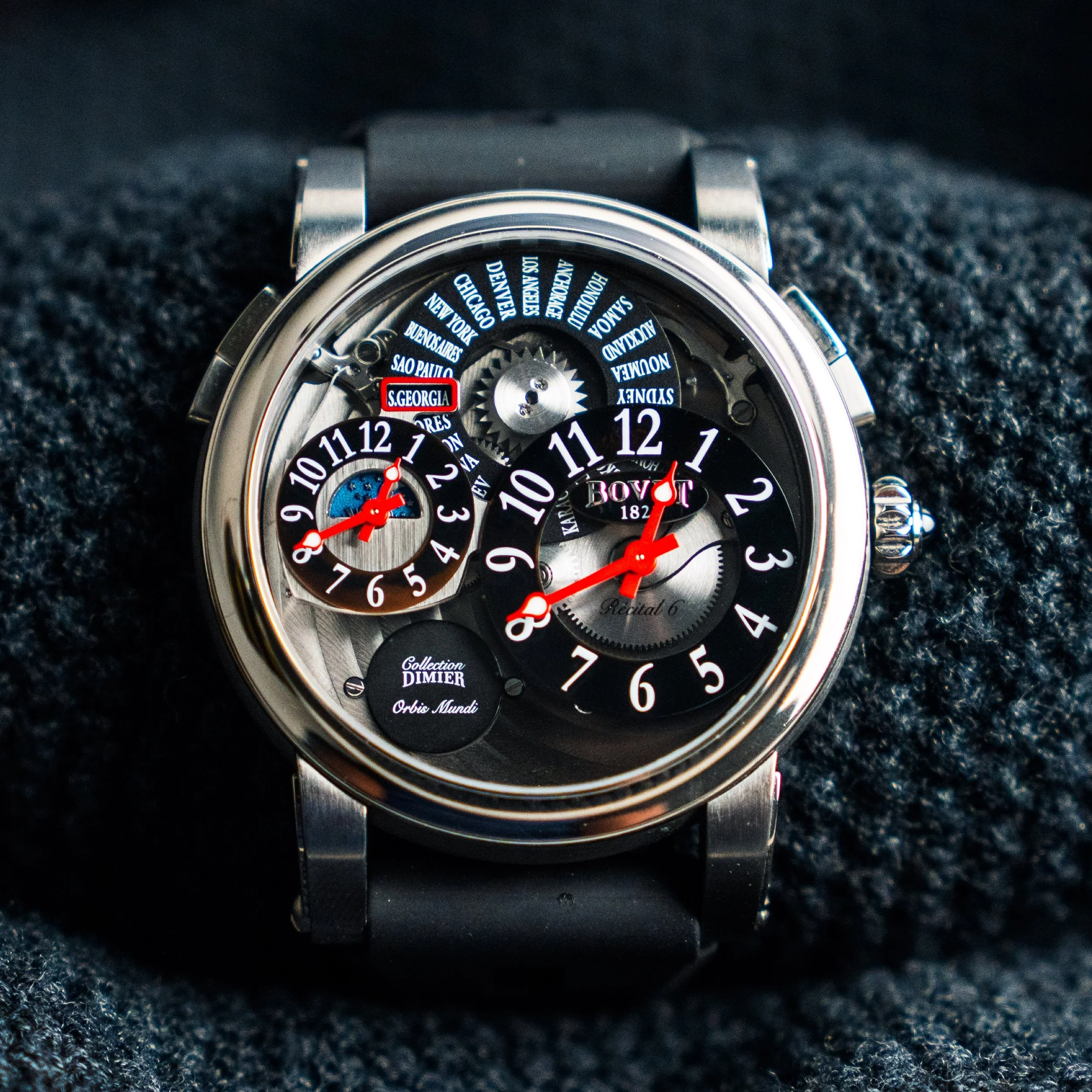 Bovet Dimier Recital 6 Orbis Mundi D504 45MM