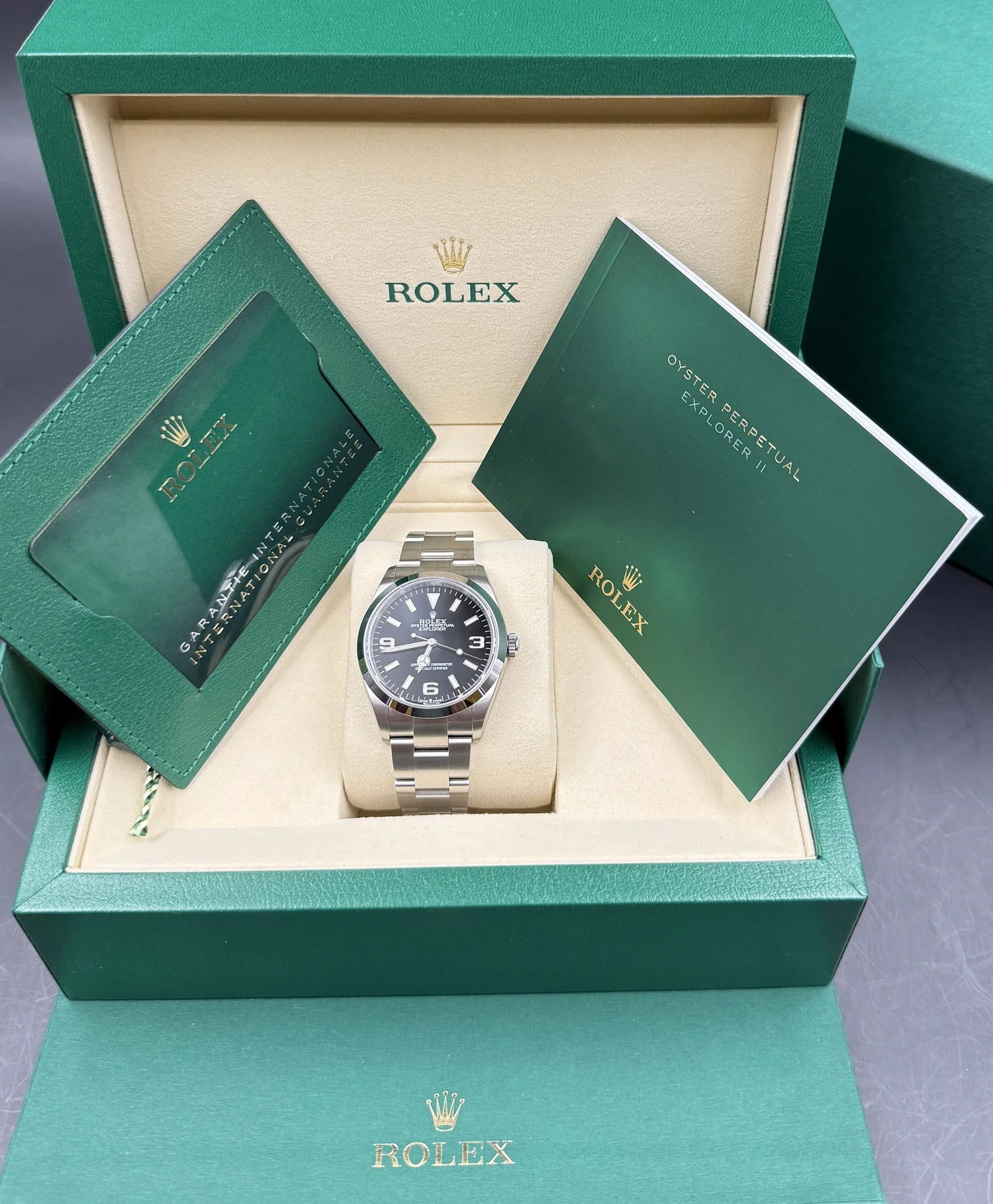 Rolex Explorer 36mm 124270 Stainless Steel Black Dial — Salamanca