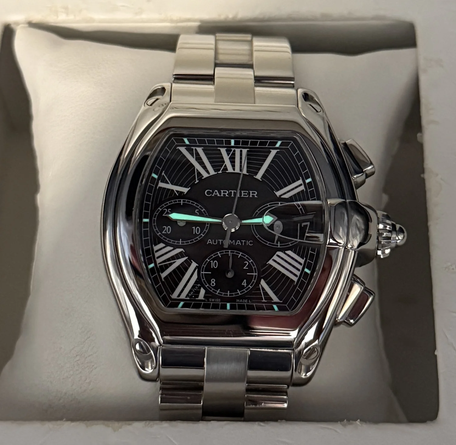 Cartier Roadster XL W62020X6 Men's Watch — Salamanca Watches