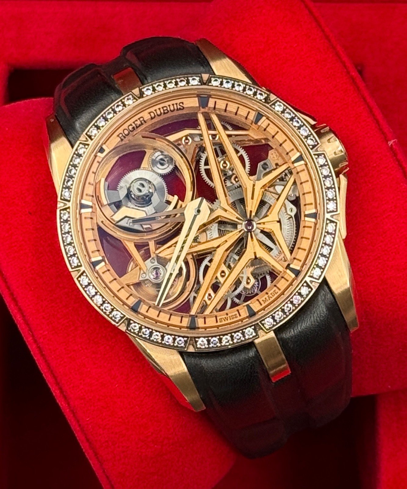 2024 Roger Dubuis Excalibur Monobalancier DBEX0953 42mm Automatic Rose Gold