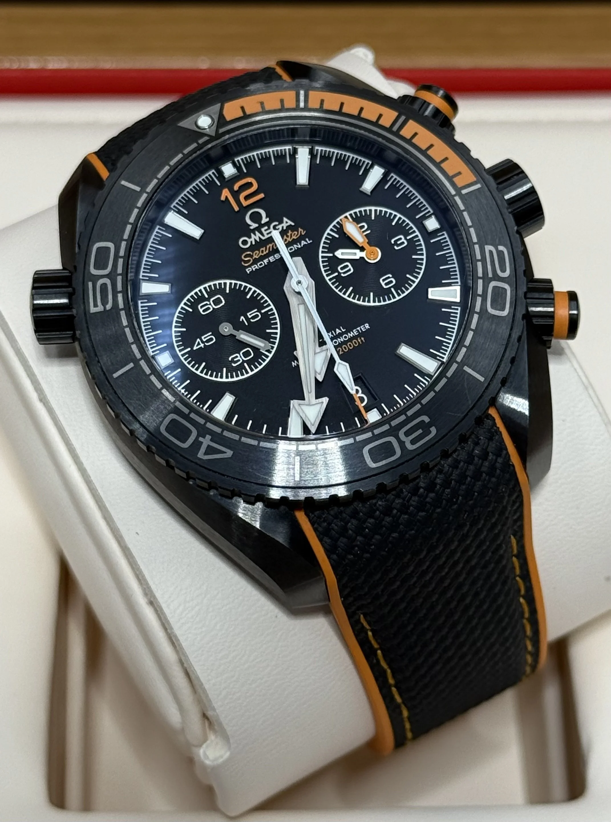 Omega Seamaster Planet Ocean Chronograph 45mm Black Ceramic 215.92.46.51.01.001