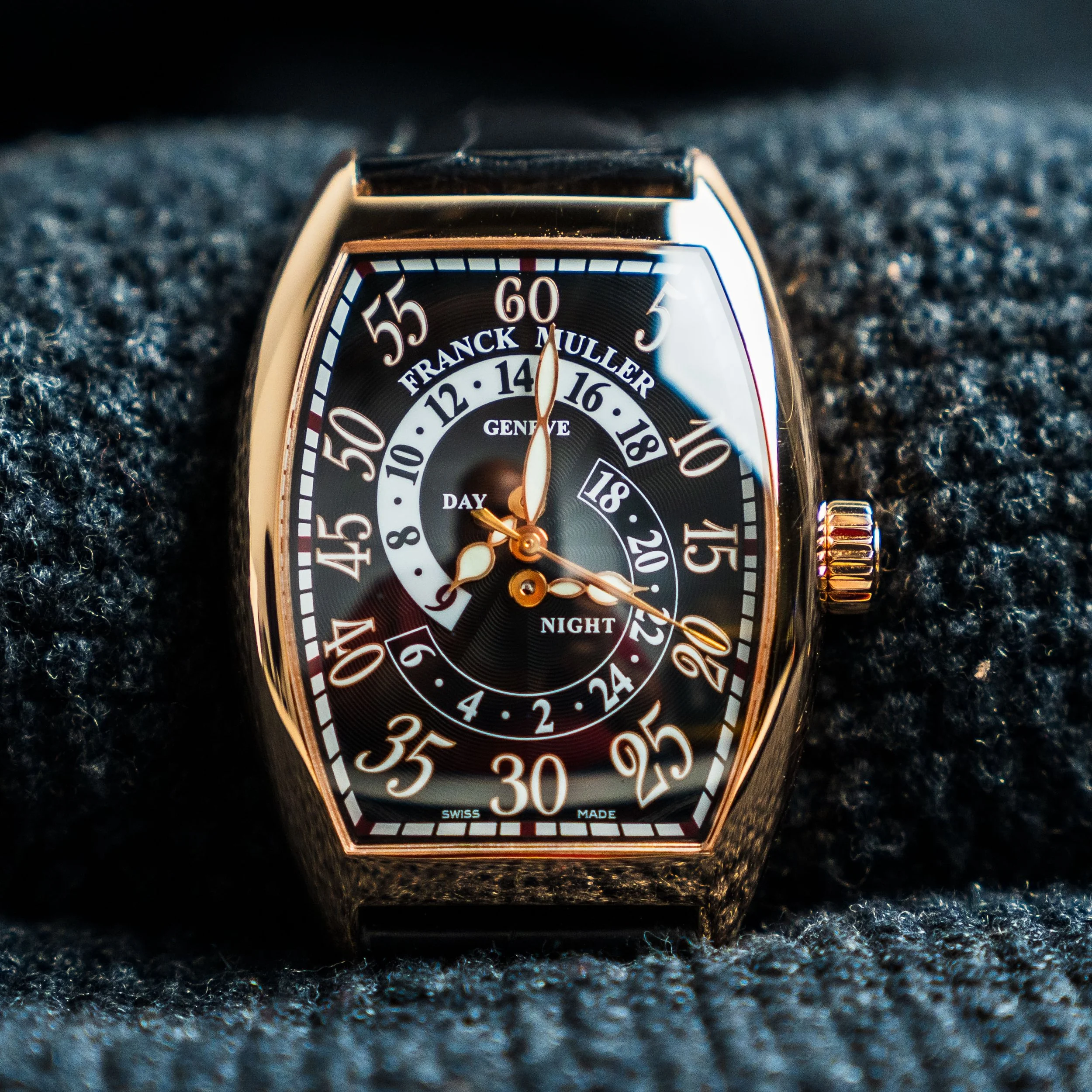 Franck Muller Cintree Curvex Retrograde Day & Night 7880 D HR