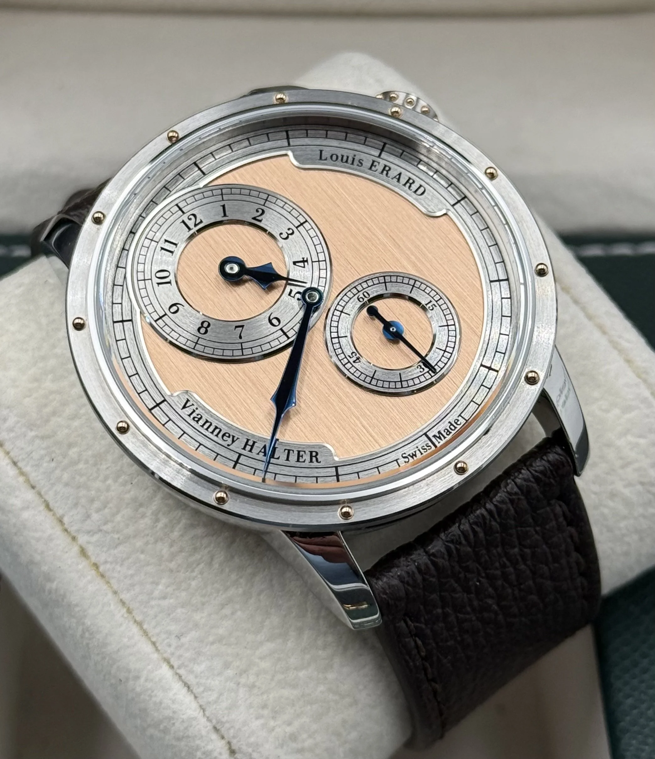 Louis Erard Le Régulateur II x Vianney Halter