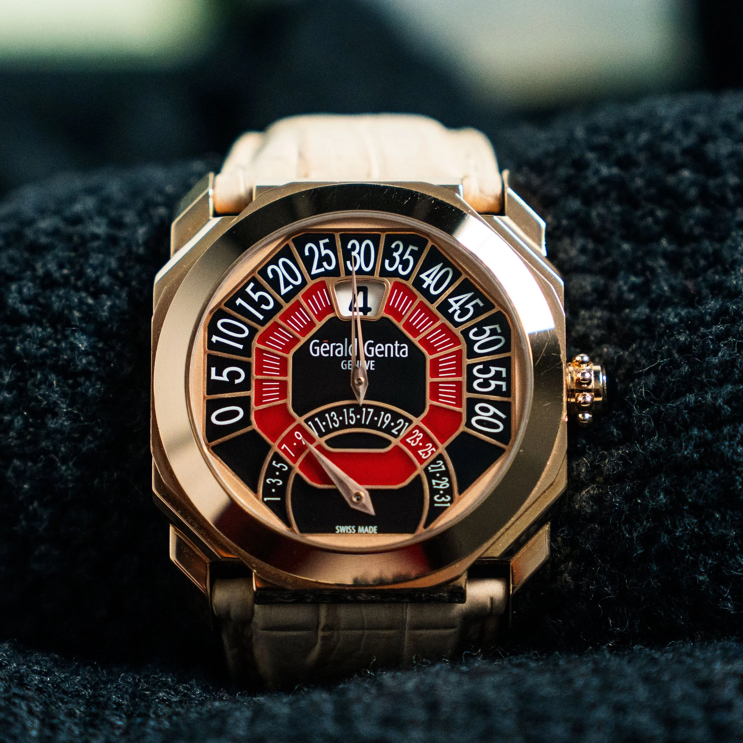 Gerald Genta Octo Bi-Retro OBR.Y.50 Pink Gold 44MM