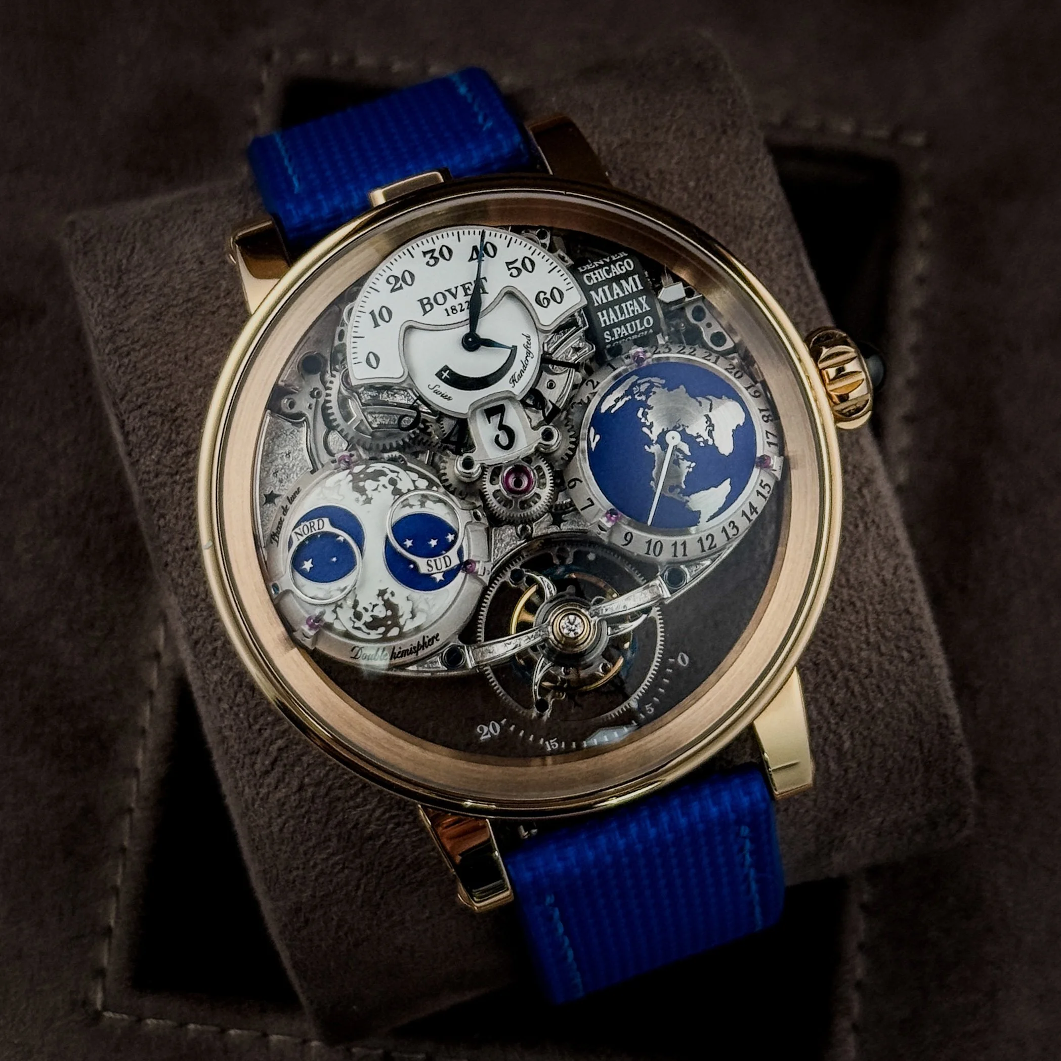 Bovet Récital 18 Shooting Star Tourbillon 18k Rose Gold R180001