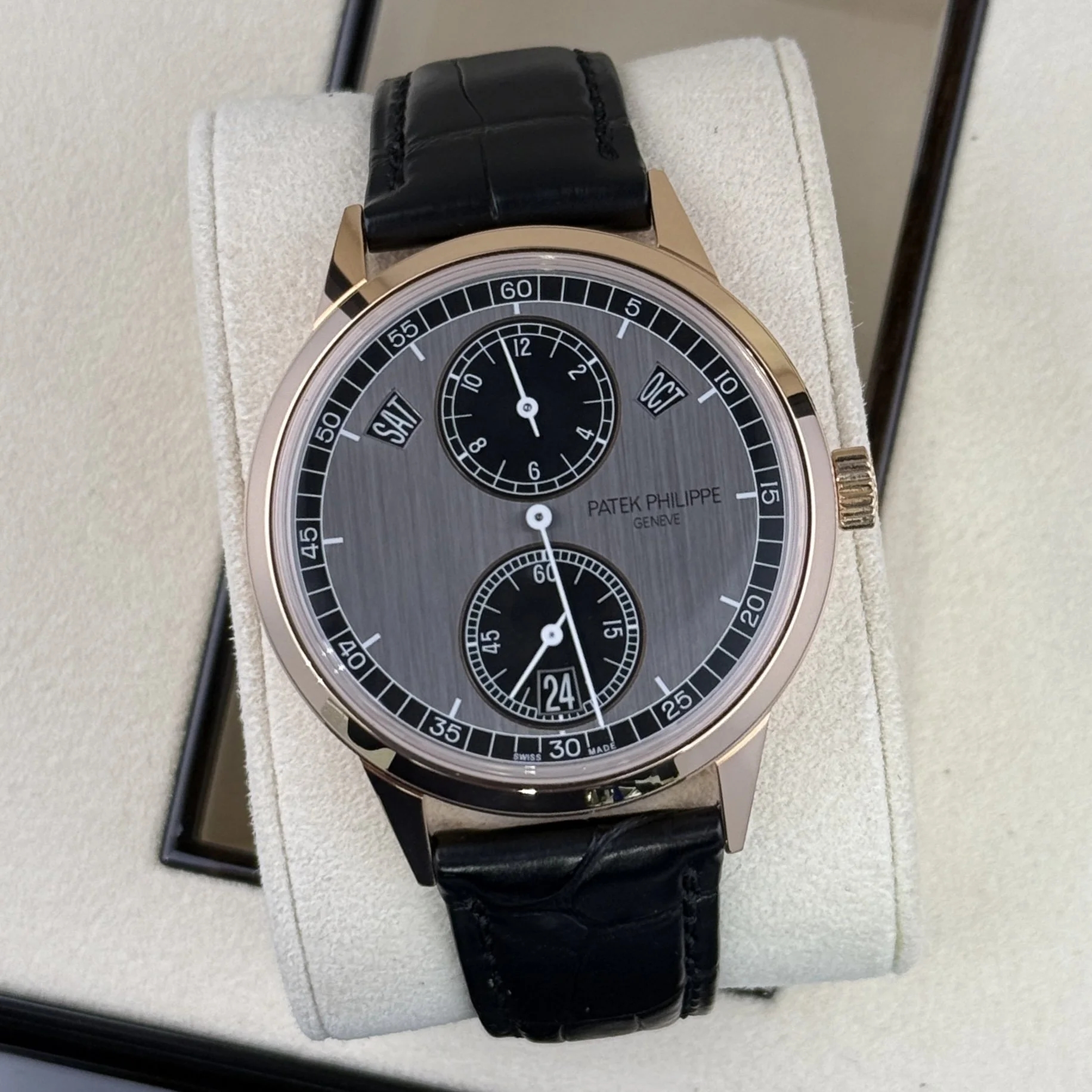 Patek Philippe Annual Calendar Regulator Graphite Rose Gold 40.5mm 5235/50R-001 Men’s Watch