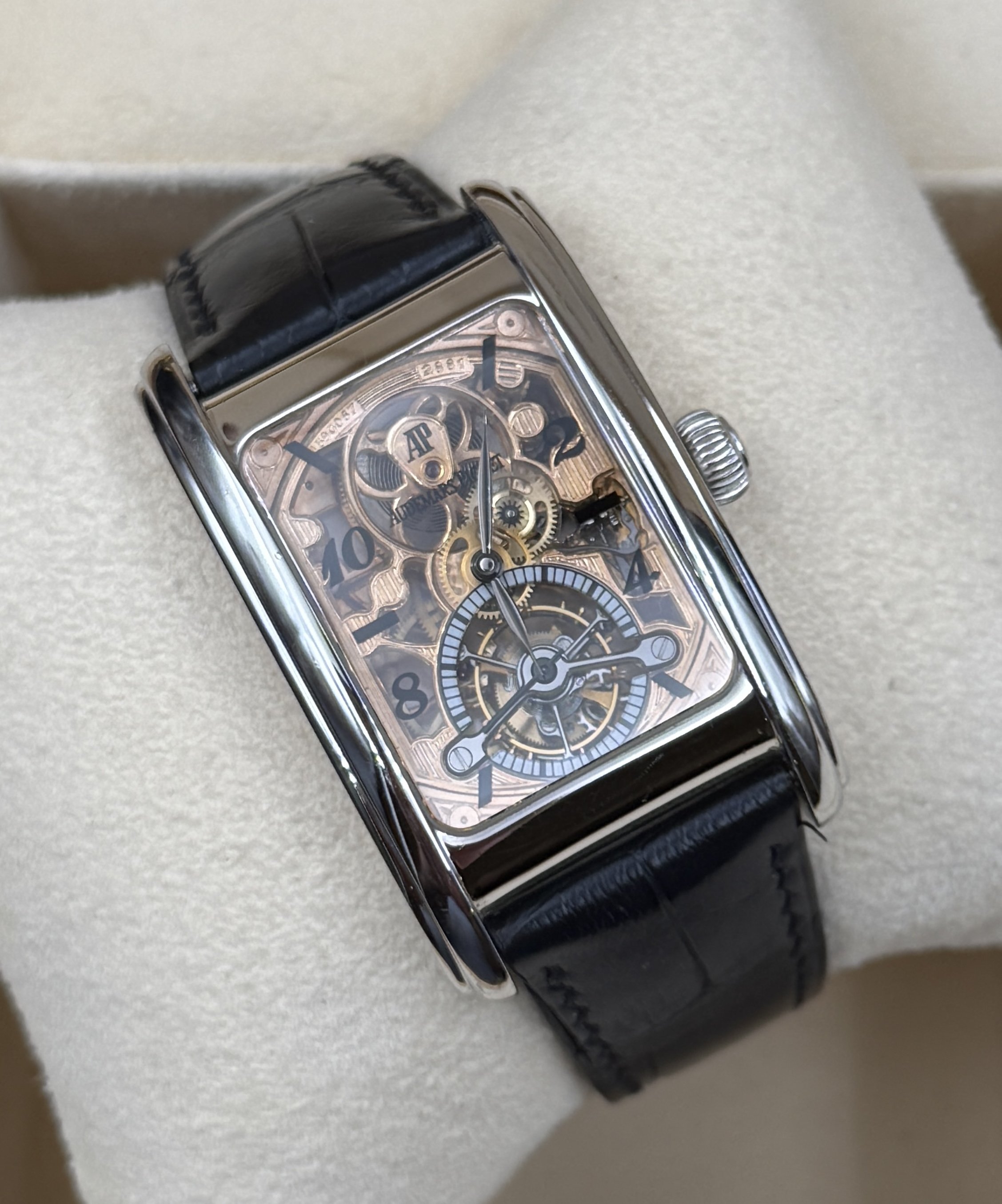 Audemars Piguet Edward Piguet 25947PT.OO.D002CR.01 Platinum Tourbillon Watch