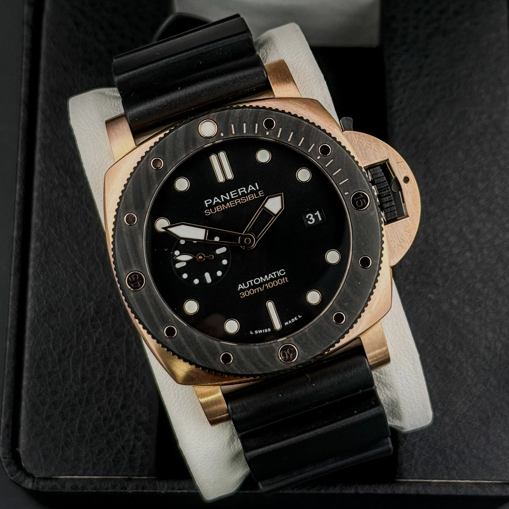 Panerai Submersible Goldtech OroCarbo Pam01070 2024