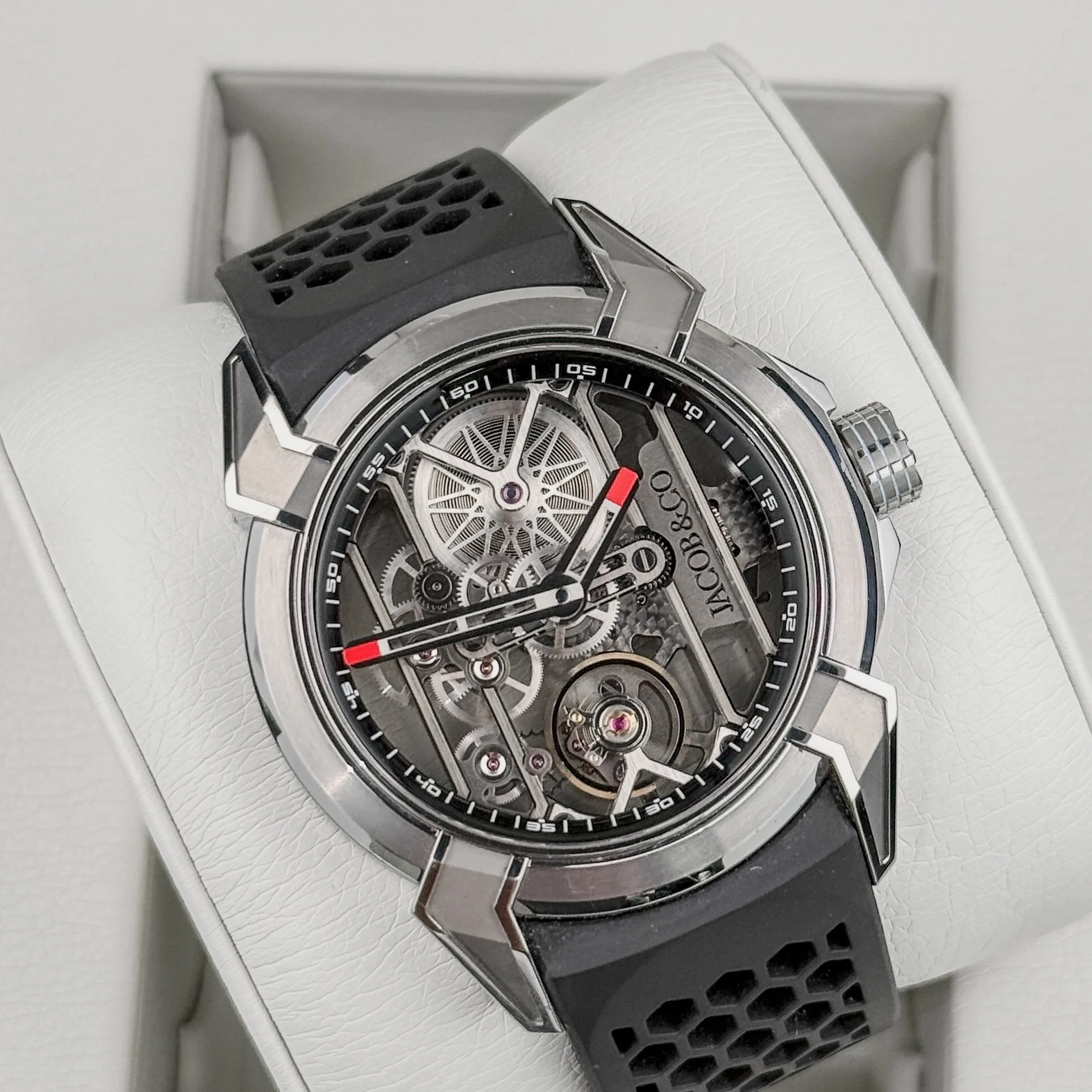 Jacob & Co Epic X Titanium Skeleton Manual Wind EX110.20.AA.AF.ABRUA 44MM