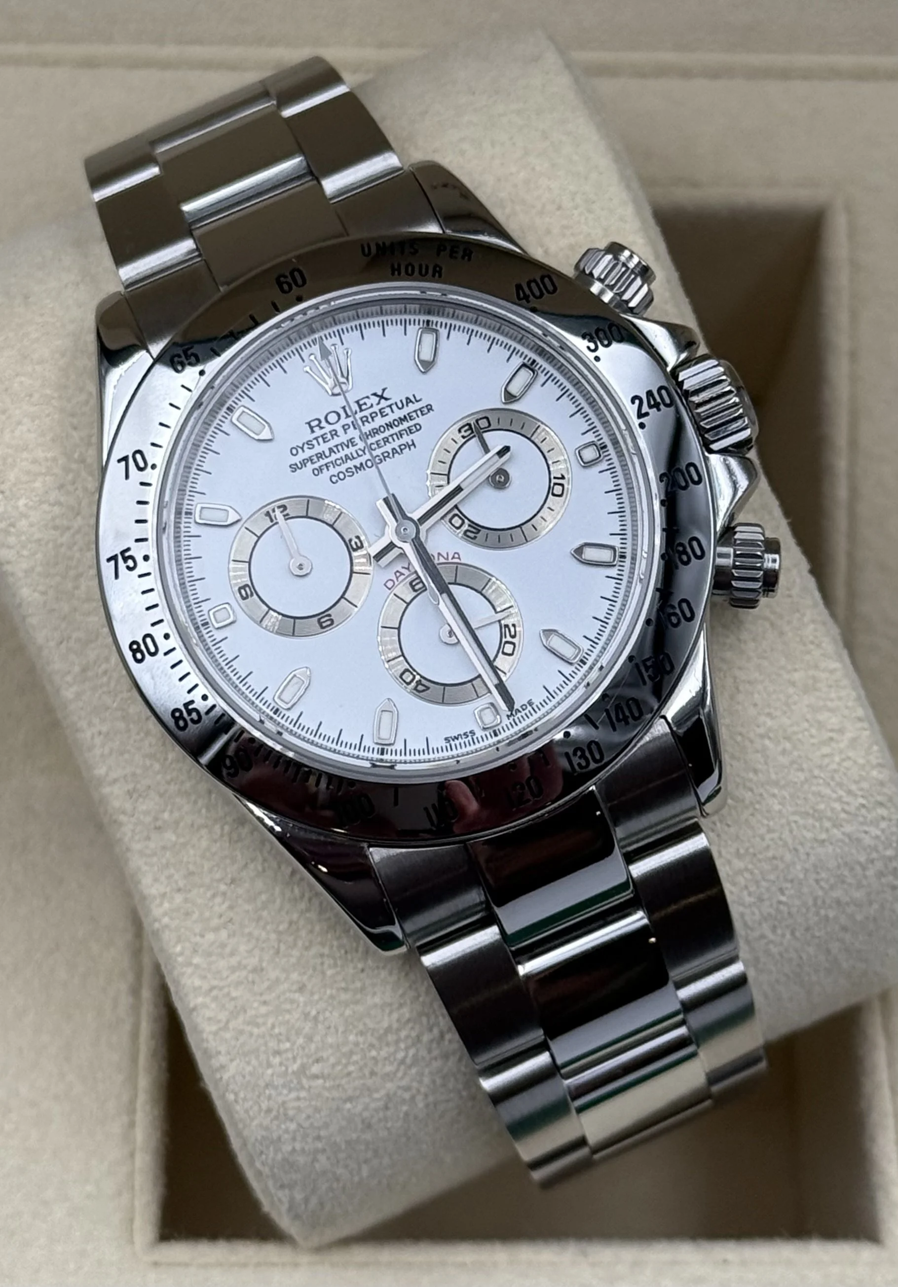 Rolex Daytona 116520 White Dial