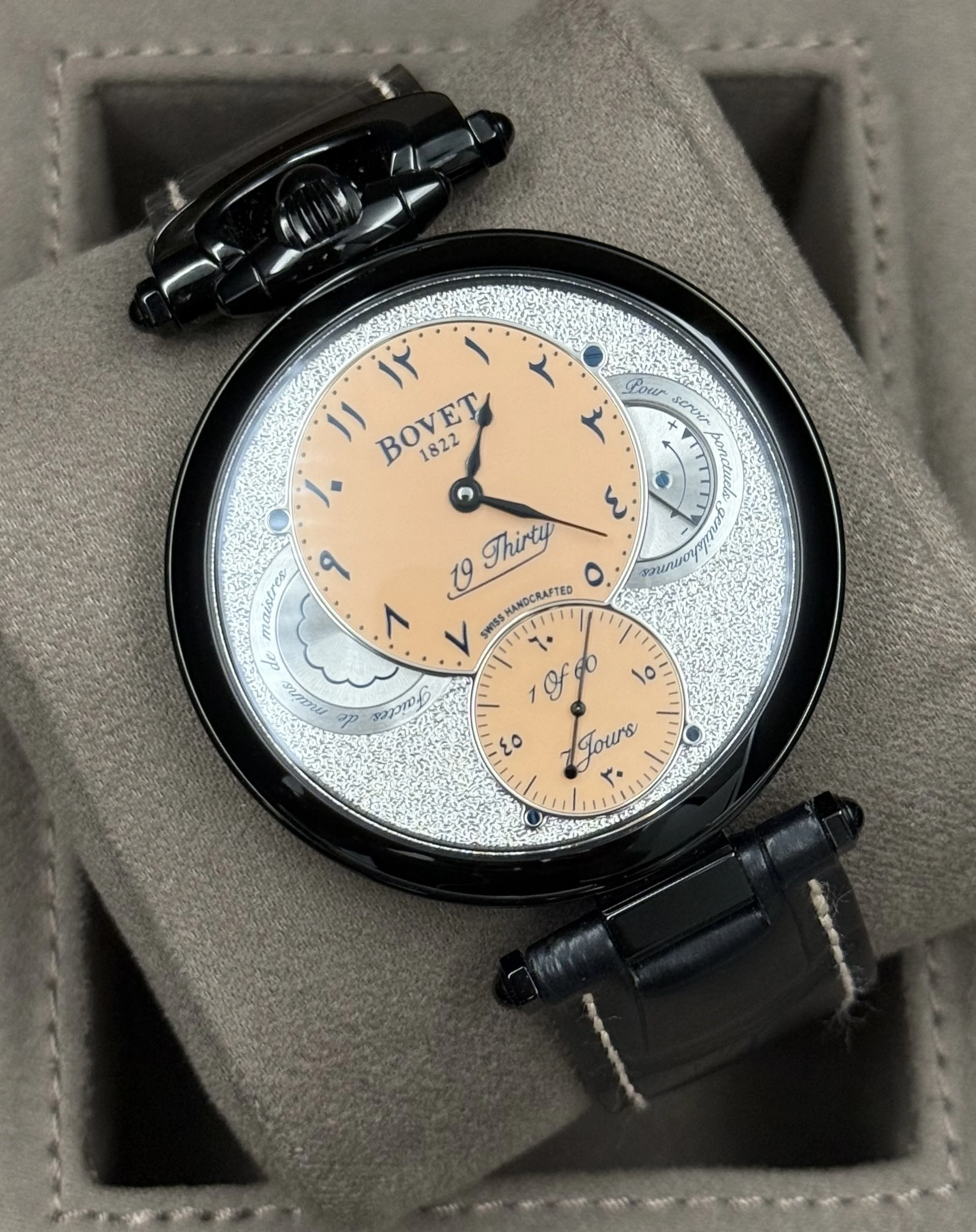 Bovet 19Thirty Salmon Pink Hindi