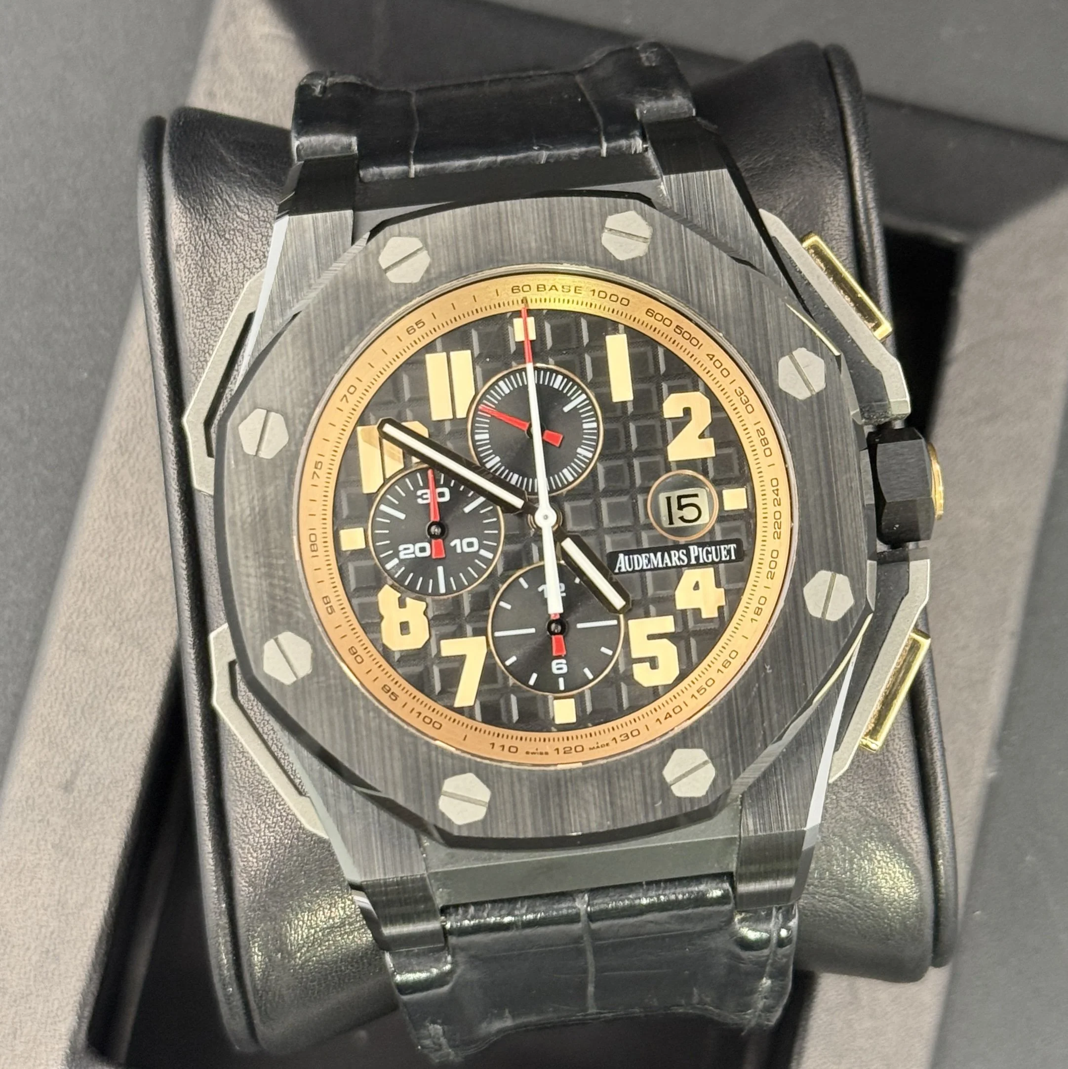 AP Royal Oak Offshore Arnold Schwarzenegger Legacy Ceramic 48mm 26378IO Men’s Watch