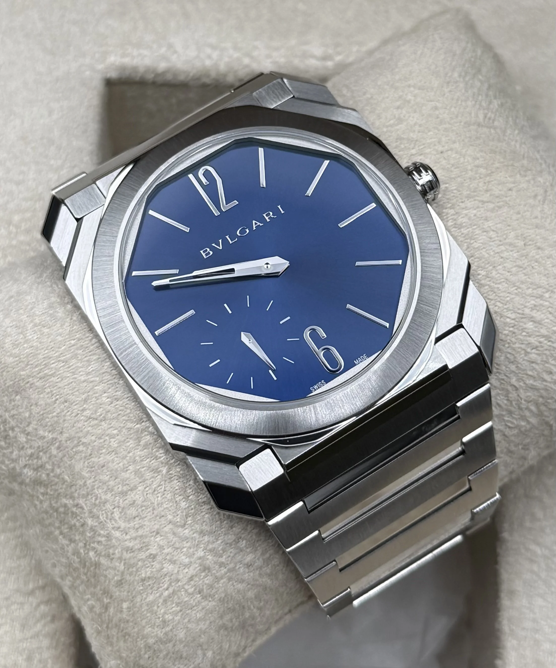 Bvlgari Octo Finissimo Blue Dial