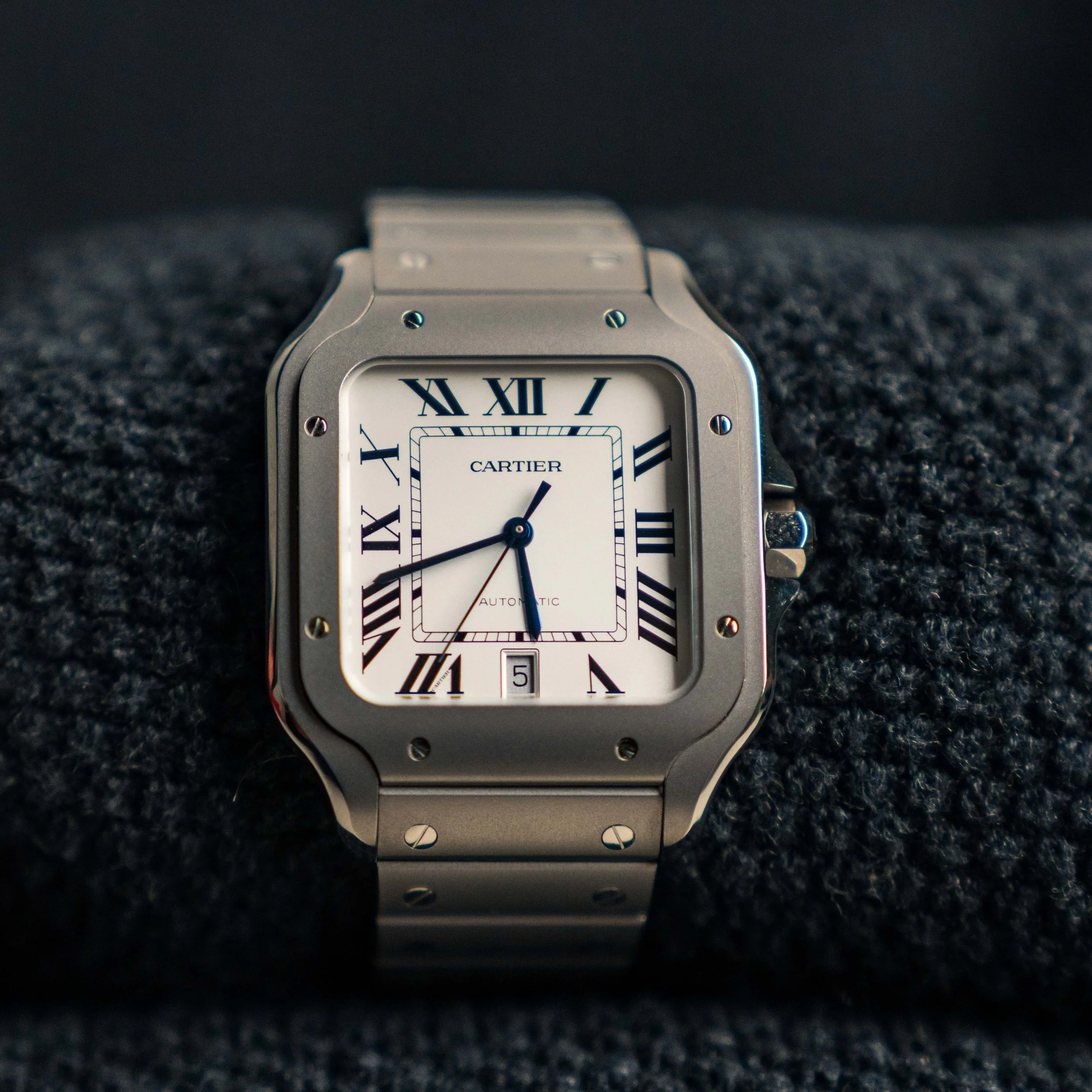 Cartier Santos Large Model WSSA0089 Titanium 39.8MM