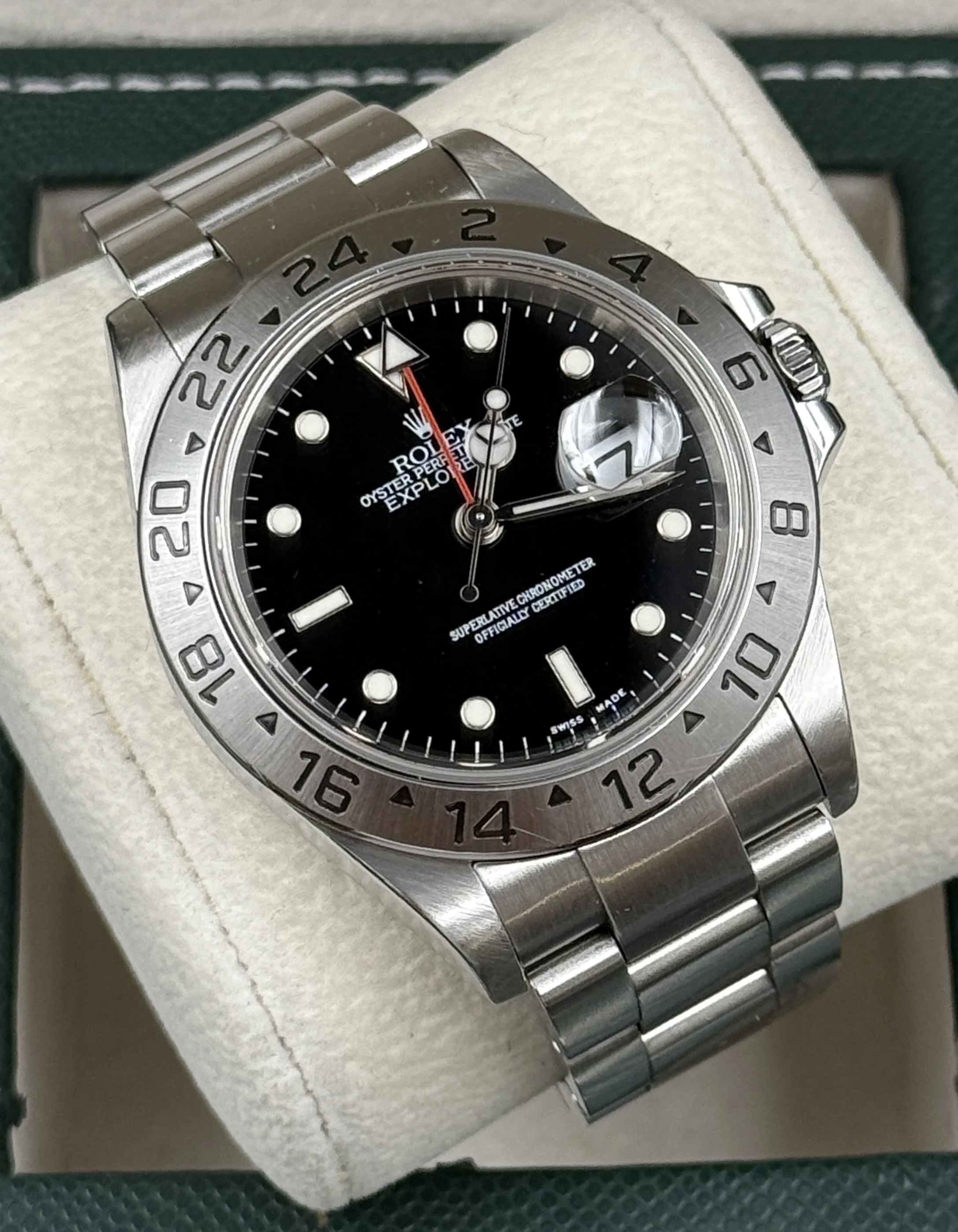 Rolex Explorer II 40mm 16570 Black Dial