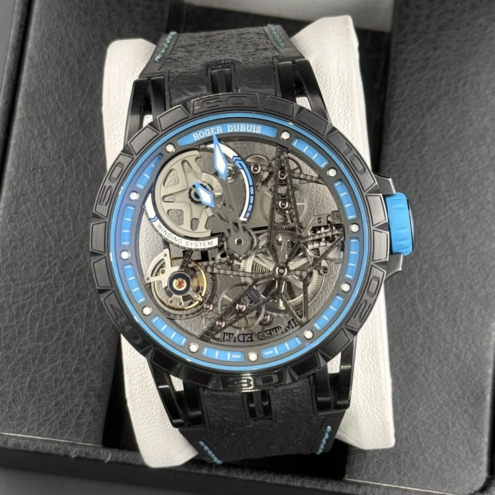 Roger Dubuis Excalibur Spider Pirelli Skeleton Titanium 45mm RDDBEX0575
