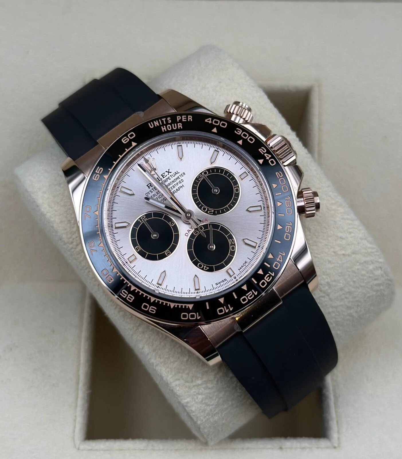 Rolex Daytona 126515 Sundust Dial Rose Gold 40 MM Men's Watch 2024