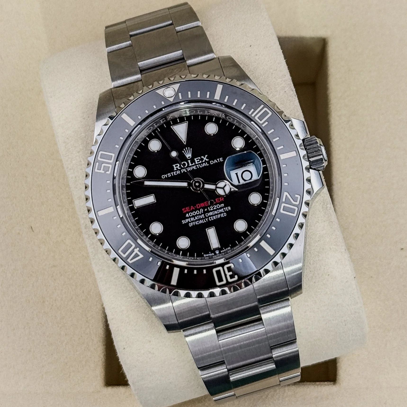 Rolex Sea-Dweller 50th Anniversary Ceramic Red Watch 43mm 126600