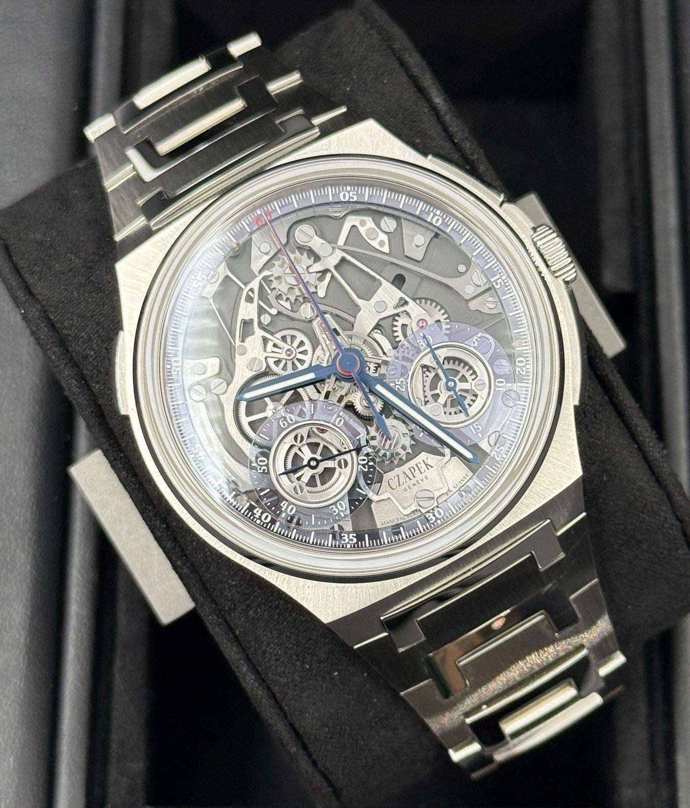 Czapek Antarctique Rattrapante Ice Blue
