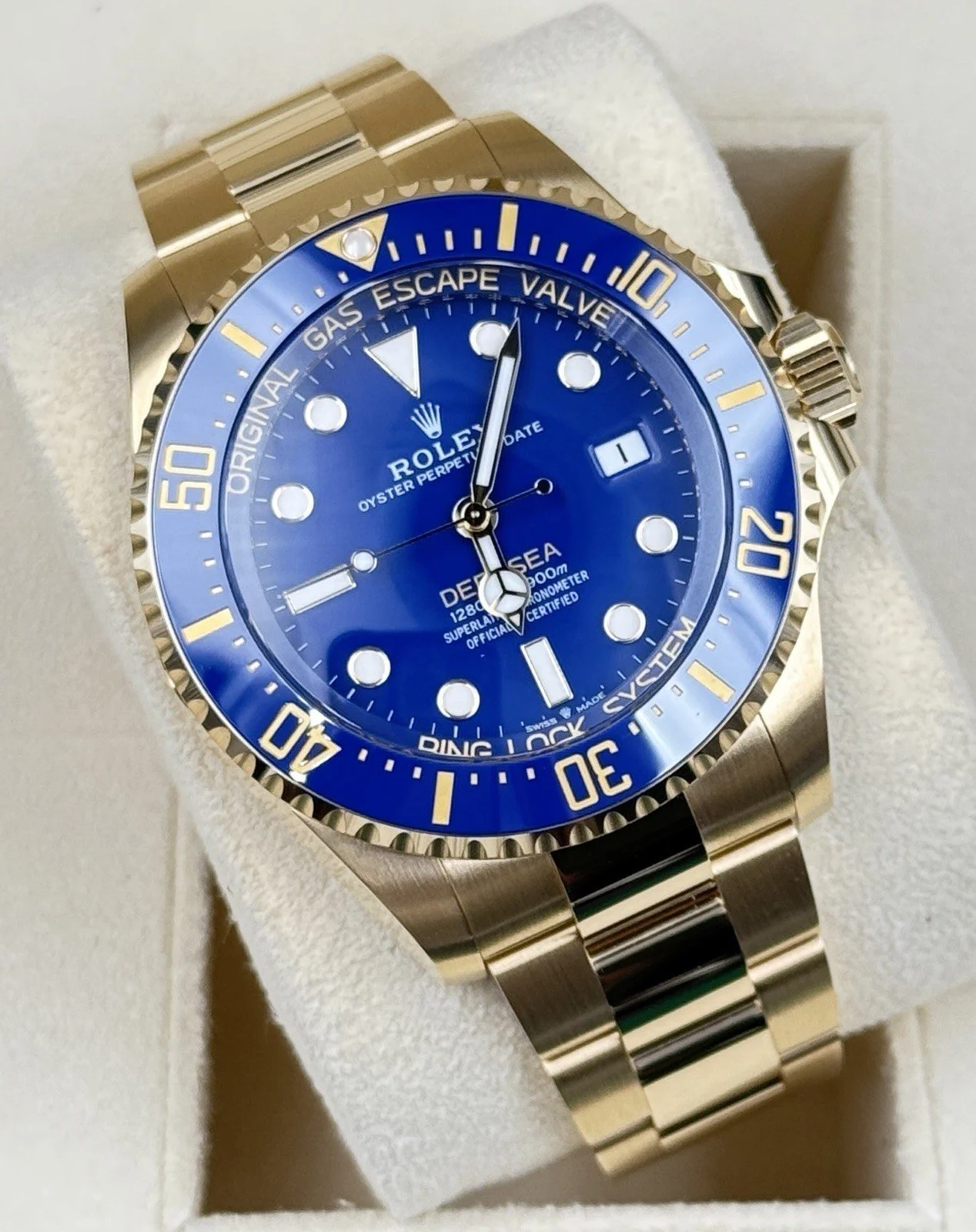 Rolex Sea-Dweller Deepsea 136668LB Blue Dial 44 mm Men's Watch