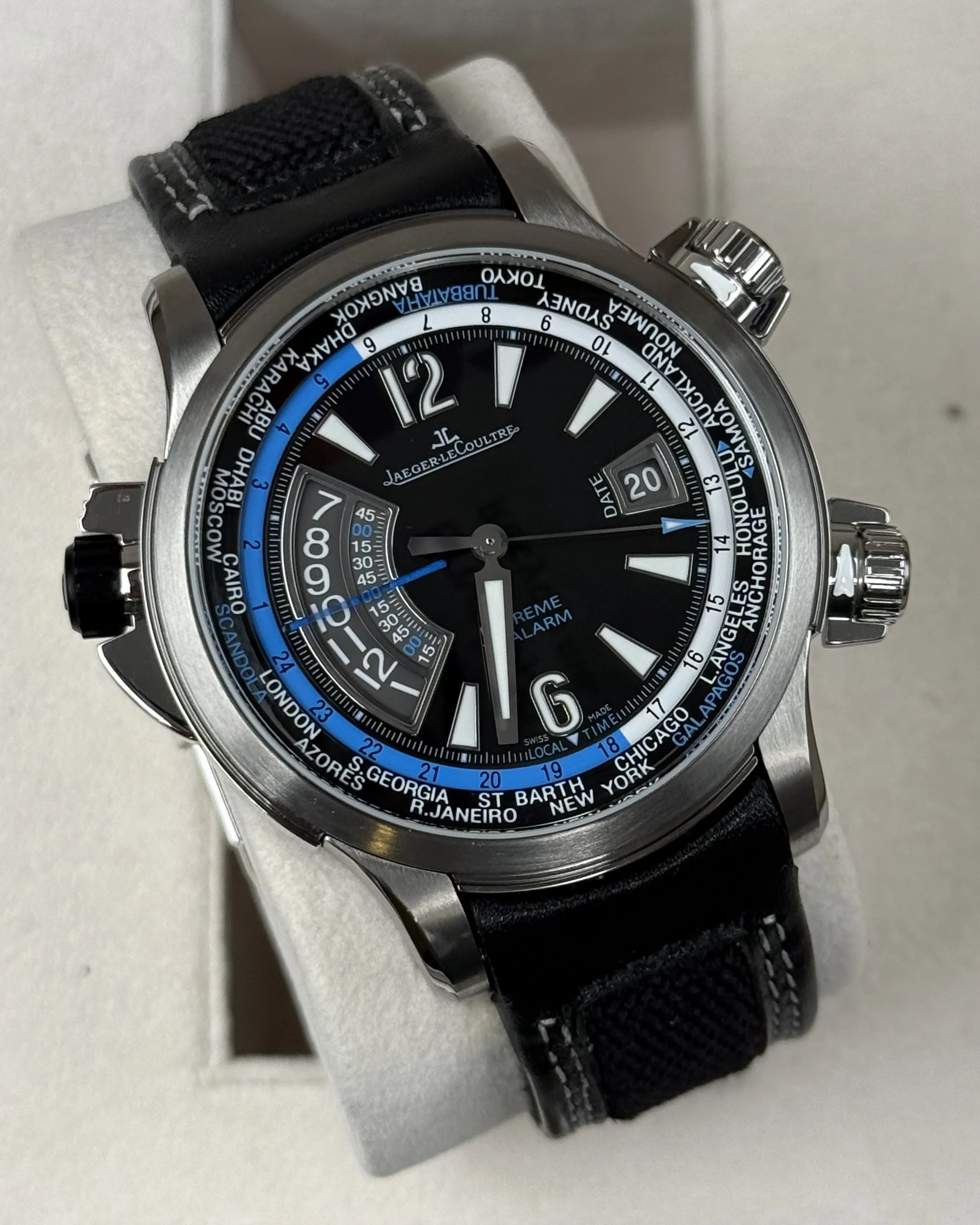 Jaeger-LeCoultre Master Compressor Extreme W-Alarm Tides Of Time Q177847T