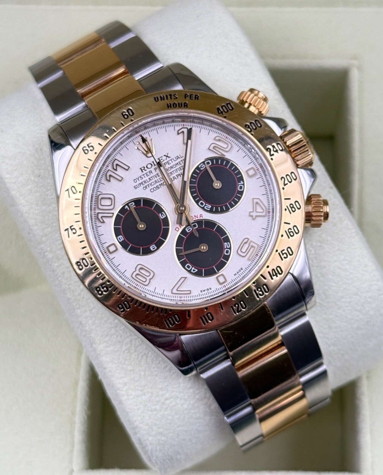 Rolex Daytona 116523 Racing Dial 40mm Men's Watch