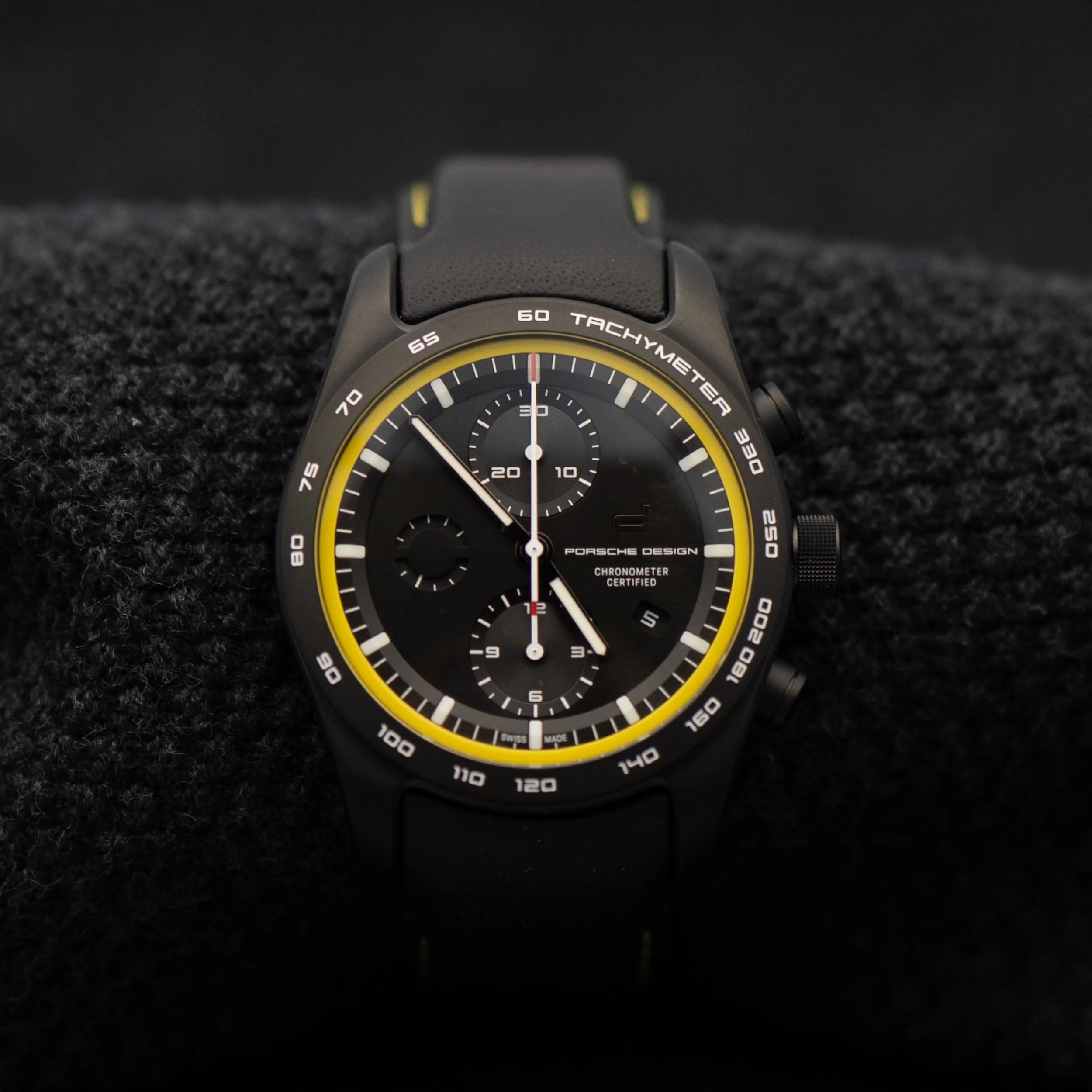 Porsche 911 Turbo S 60004.0.00.044.00.0 Black Titanium 42MM