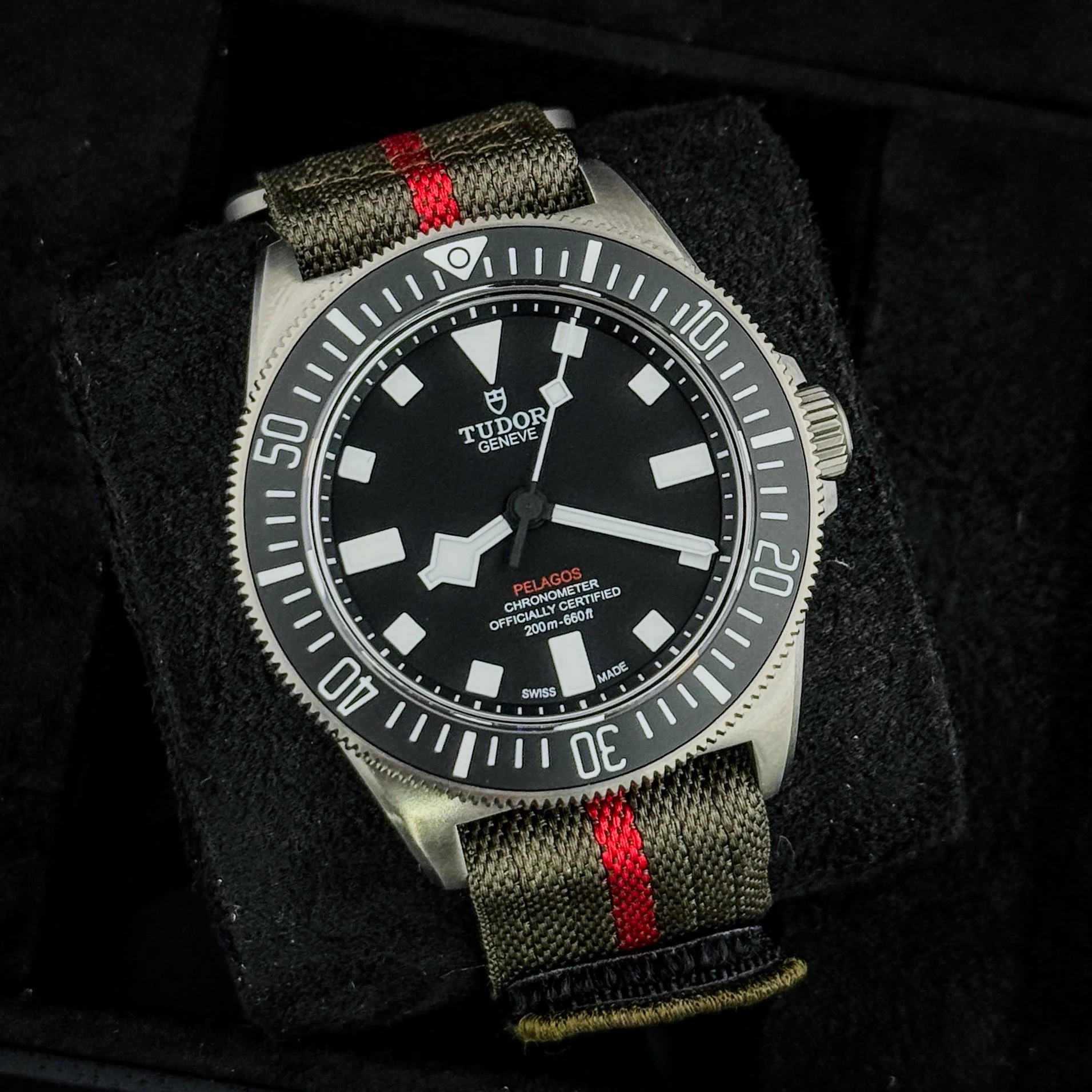 Tudor Pelagos FXD Black Dial Titanium 42mm 25717N Men’s Watch