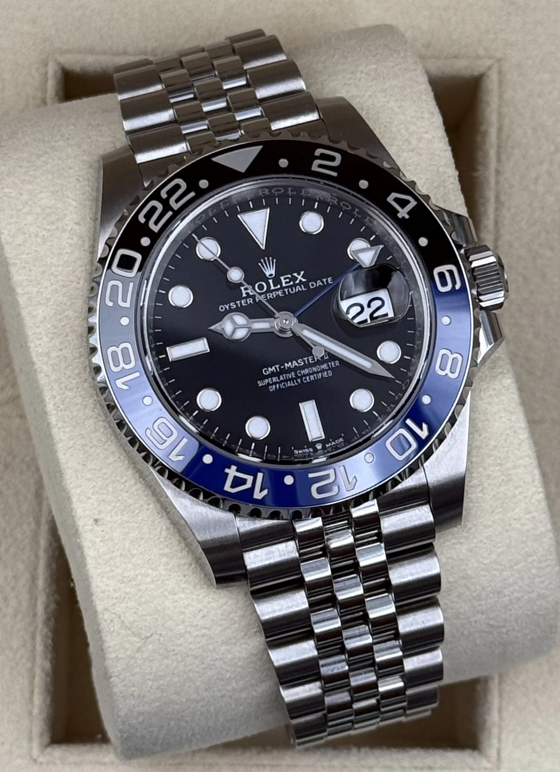 2024 Rolex GMT-Master II Batgirl 126710 BLNR