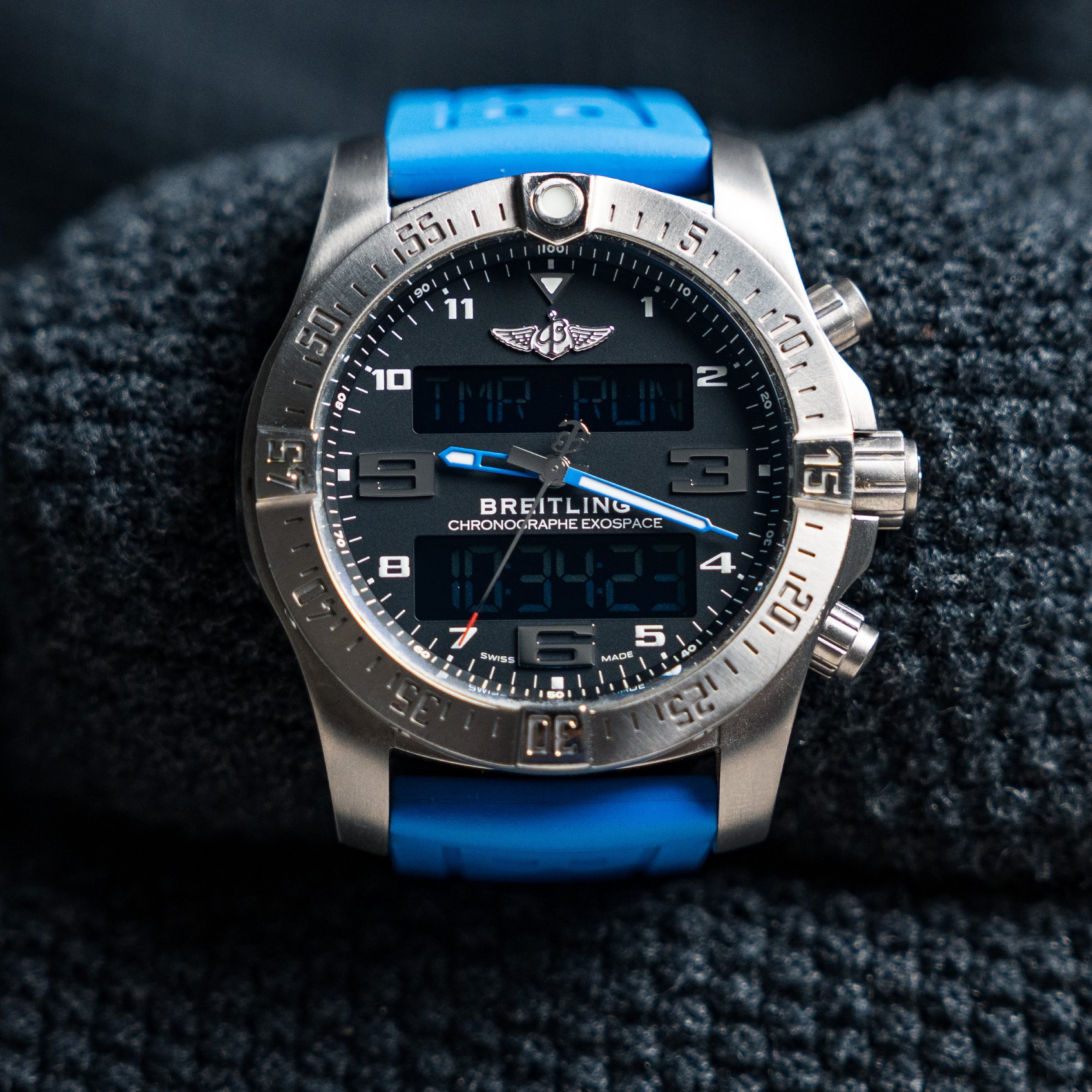Breitling Exospace B55 EB5510H21B1S1 Titanium 46MM Men's Watch