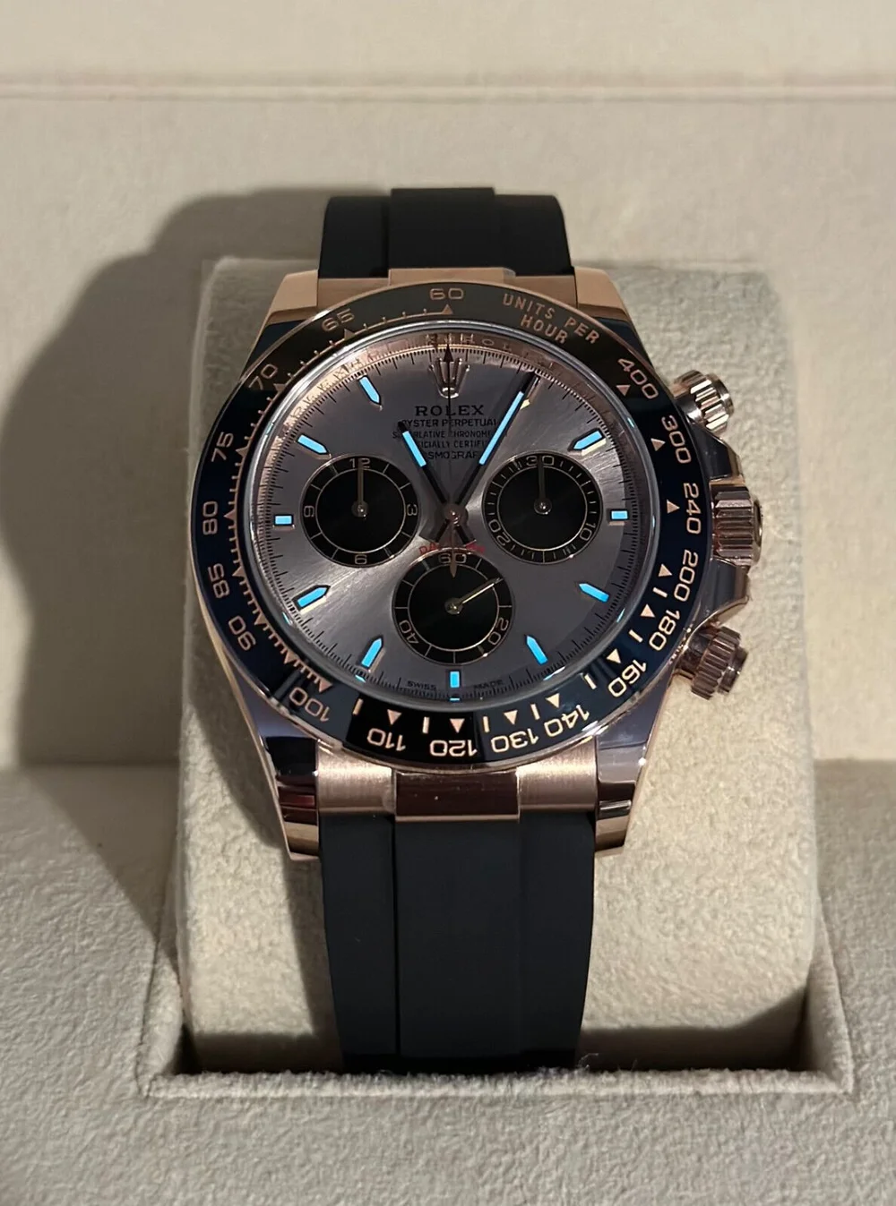 Rolex Daytona 126515 Sundust Dial Rose Gold 40 MM Men's Watch 2024