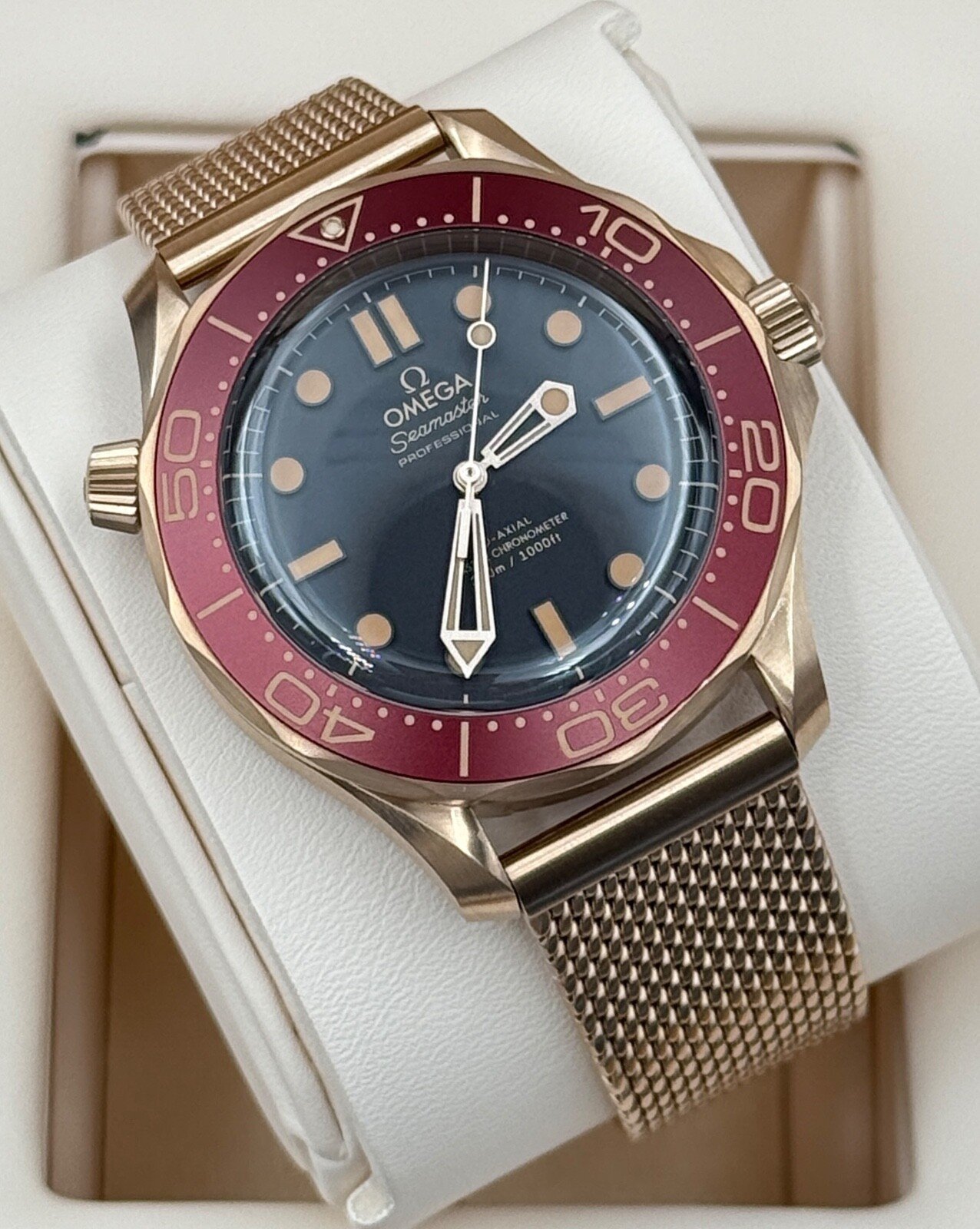 Omega Seamaster Diver 300 Bronze Gold