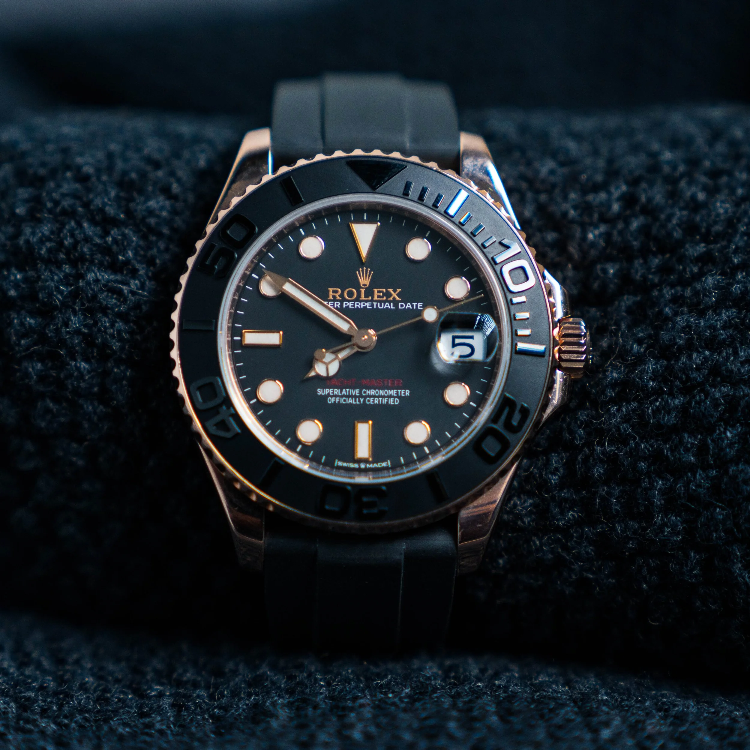 Rolex Ladies Yacht-Master 268655 37mm Rose Gold