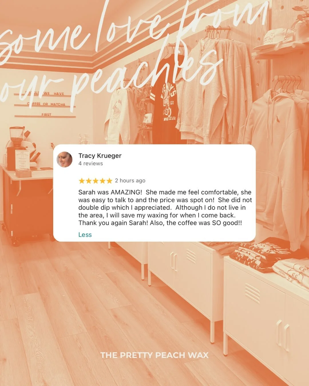 Some love from our peachies lately 🧡