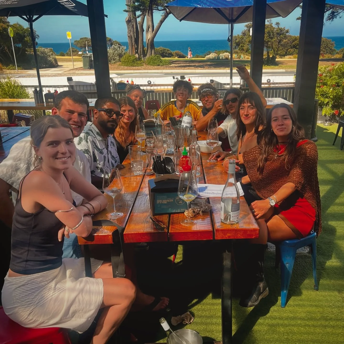What a special day we had yesterday celebrating this amazing gang! 
Thanks to @pholklore_ to hosting our motley crew. Sea views, sunshine, delicious food and yummy cocktails! 
Sadly missing a few in this pic after having to postpone our initial day b