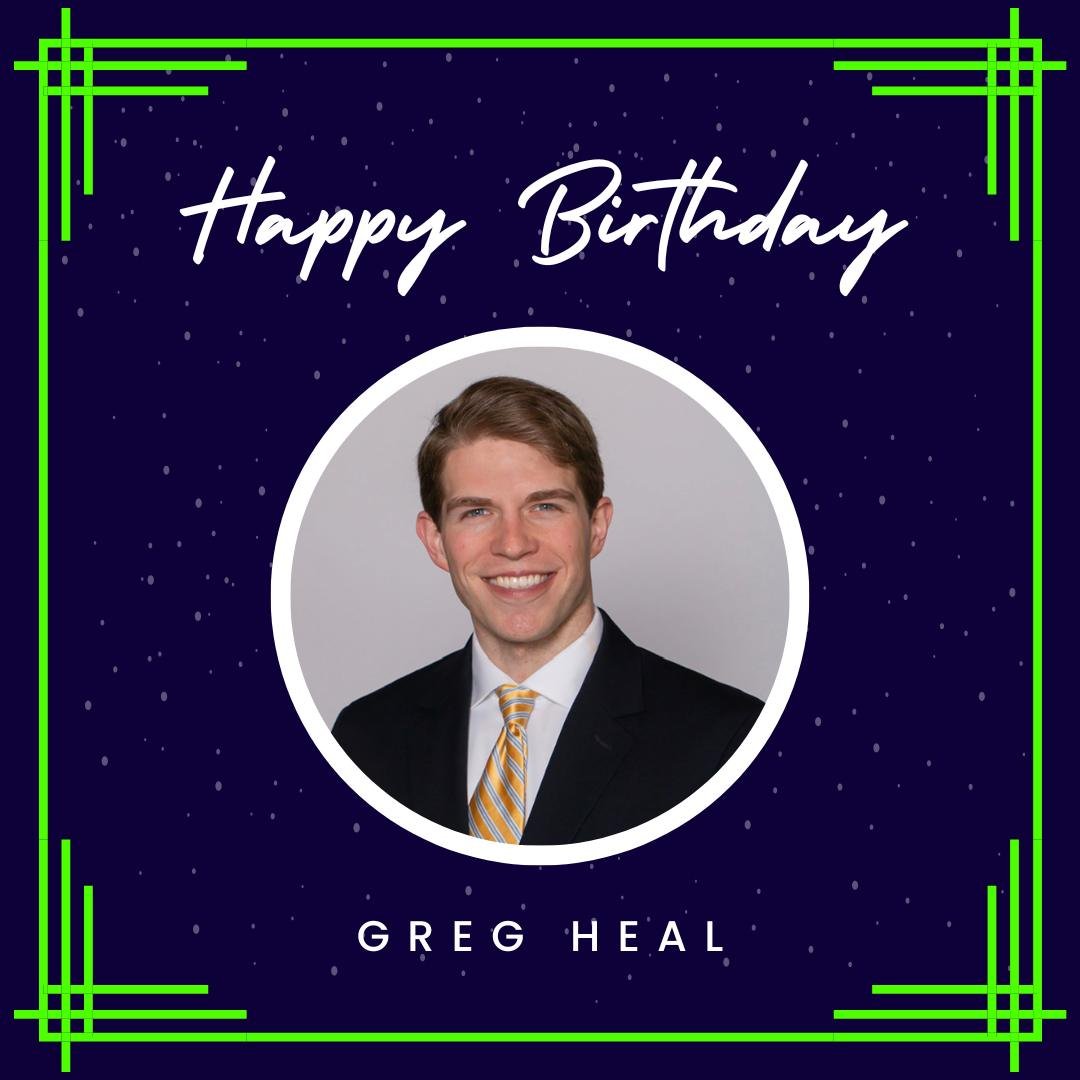 🎂Happy Birthday, Greg!🎂

Wishing you an Epic birthday!!!