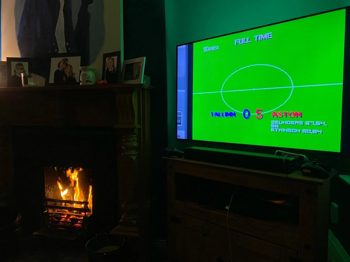 Wet and windy Fridays are made for Sensible Soccer marathons 🥰 #sensiblesoccer #astonvilla #retrogaming #football #90sgaming