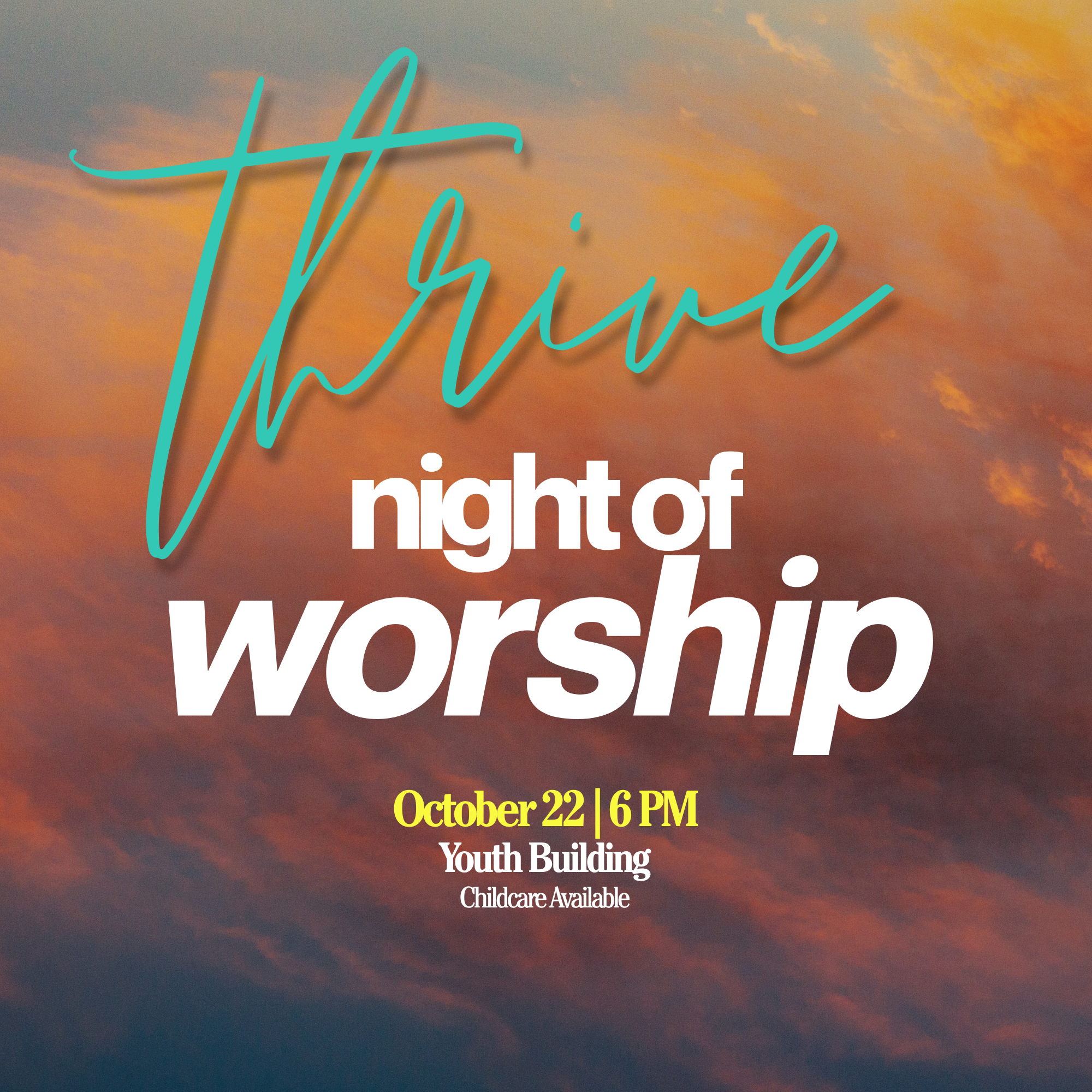 Thrive Worship Night 