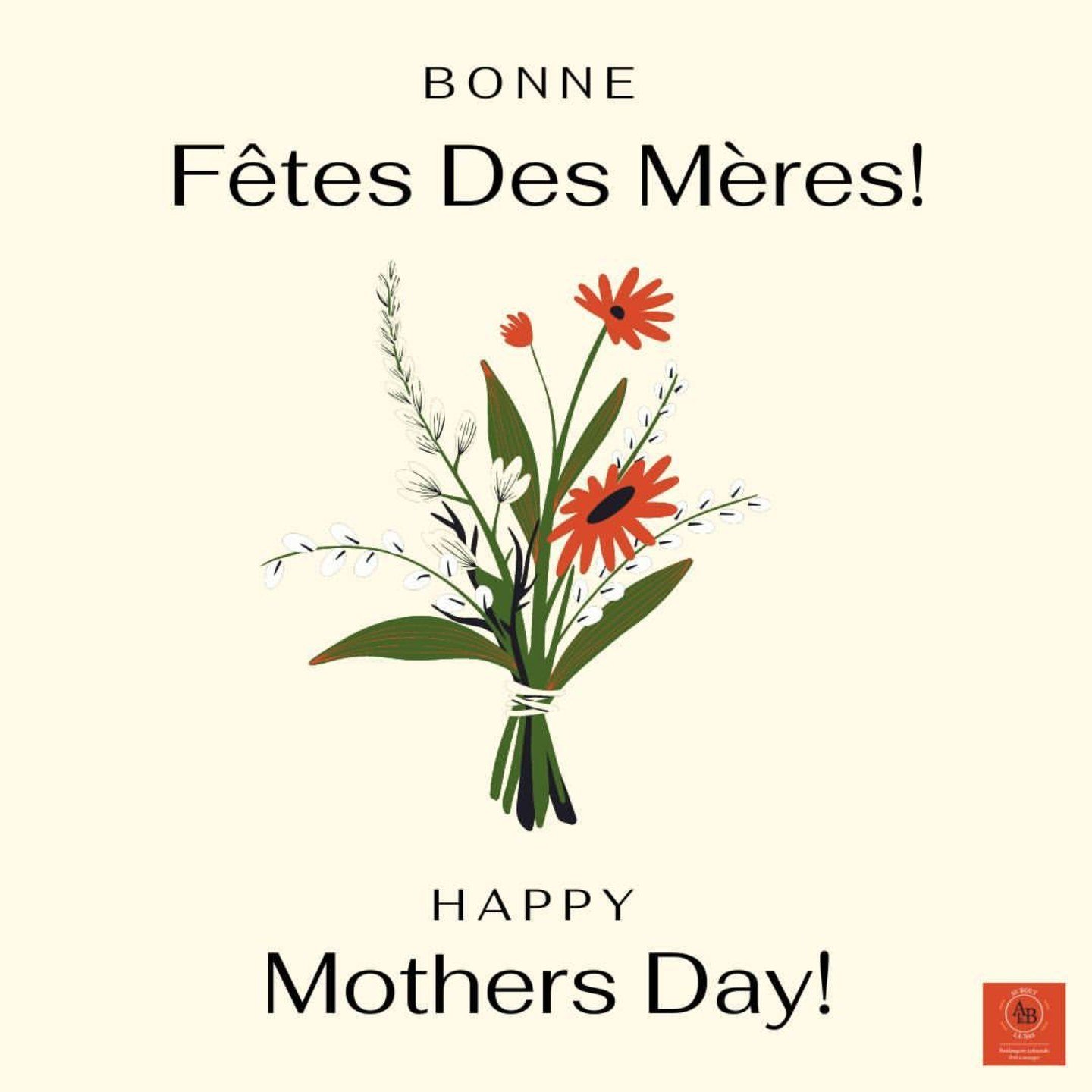 Bonne F&ecirc;te Des M&egrave;res
💐
Happy Mother's Day
