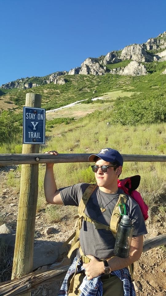 I love to hike, to get dirty, to be part of the natural cycle. I feel more connected to myself and the world when I'm deep in the mountains.