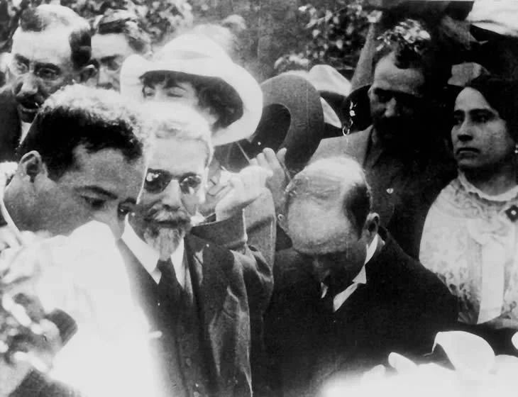 Francisco Pancho Villa on Madero's Funeral