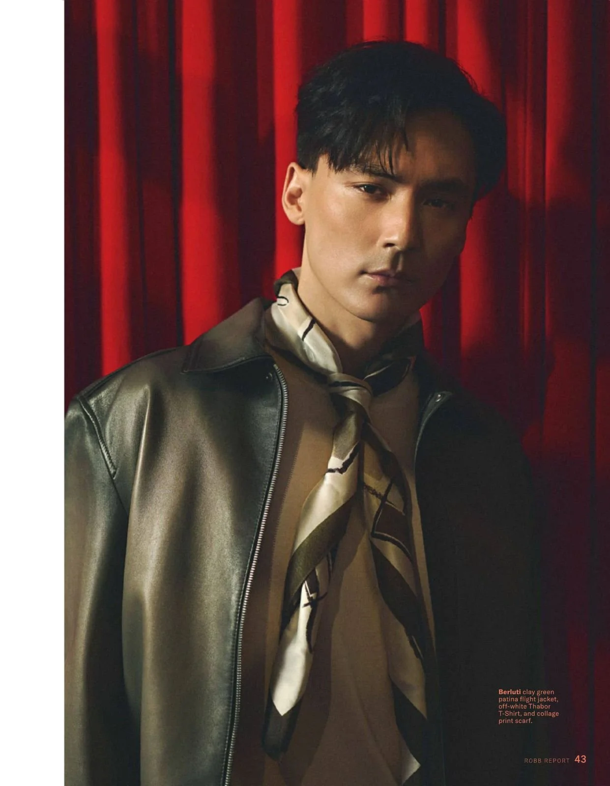 Makeup by Kat Zhang of The Suburbs Studio for Robb Report publication