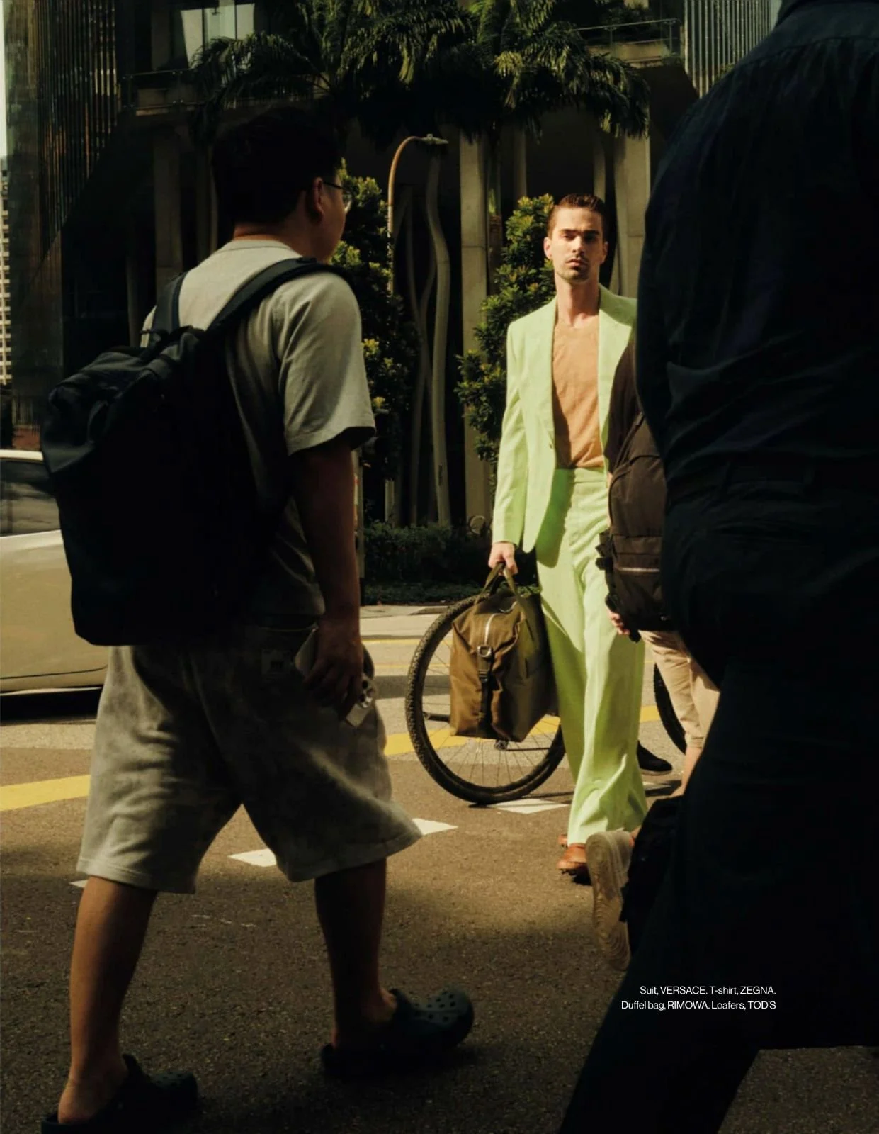 Hair and makeup by The Suburbs Studio for Esquire publication