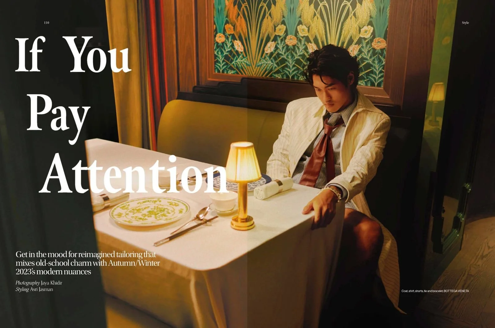 Hair and makeup by The Suburbs Studio for Esquire publication