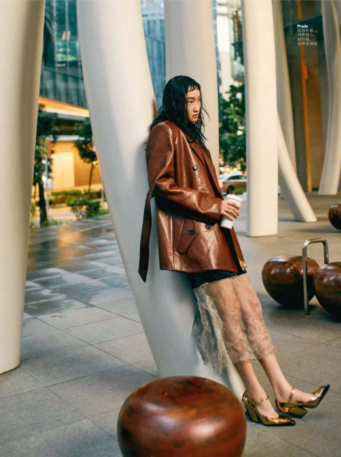 Makeup by Kat Zhang of The Suburbs Studio for Nuyou publication
